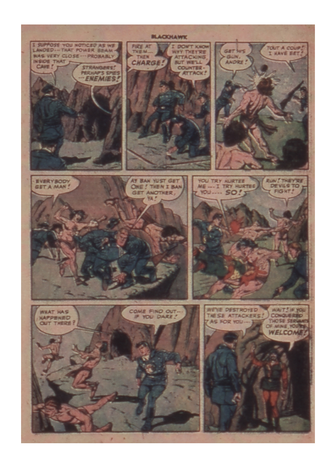 Read online Blackhawk (1957) comic -  Issue #19 - 5
