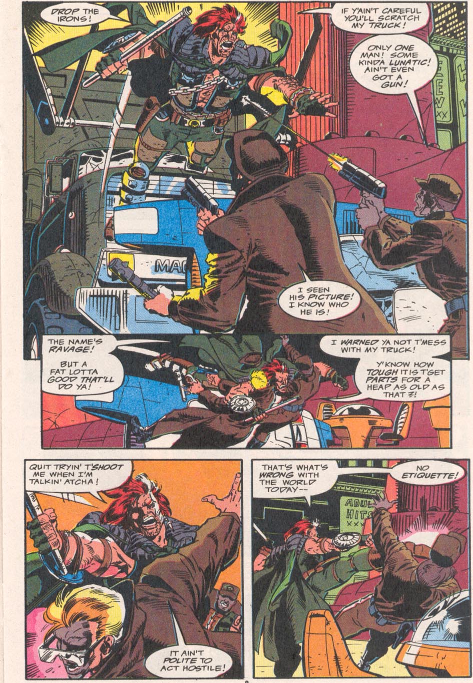 Read online Ravage 2099 comic -  Issue #2 - 9