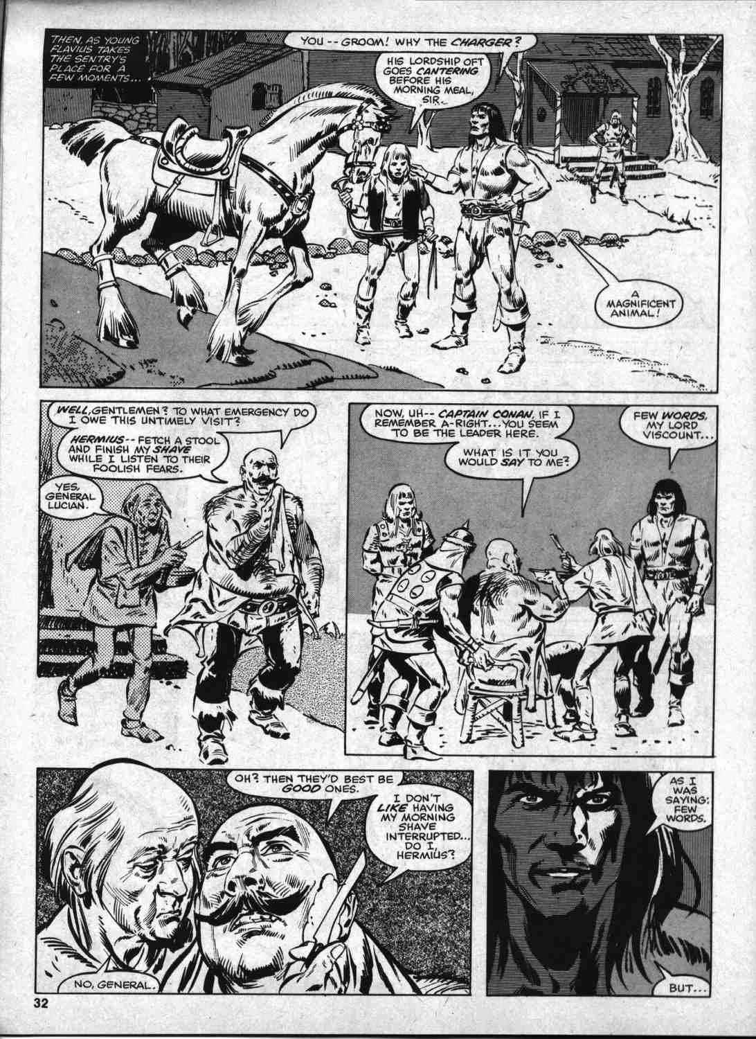 Read online The Savage Sword Of Conan comic -  Issue #46 - 31