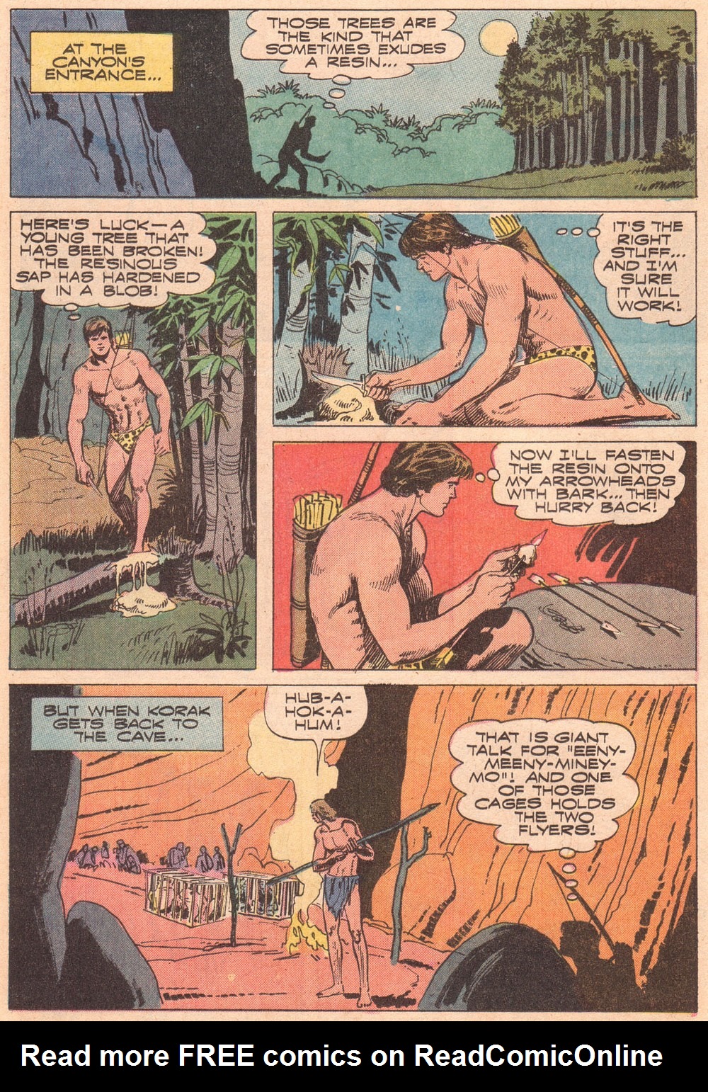 Read online Korak, Son of Tarzan (1964) comic -  Issue #44 - 12