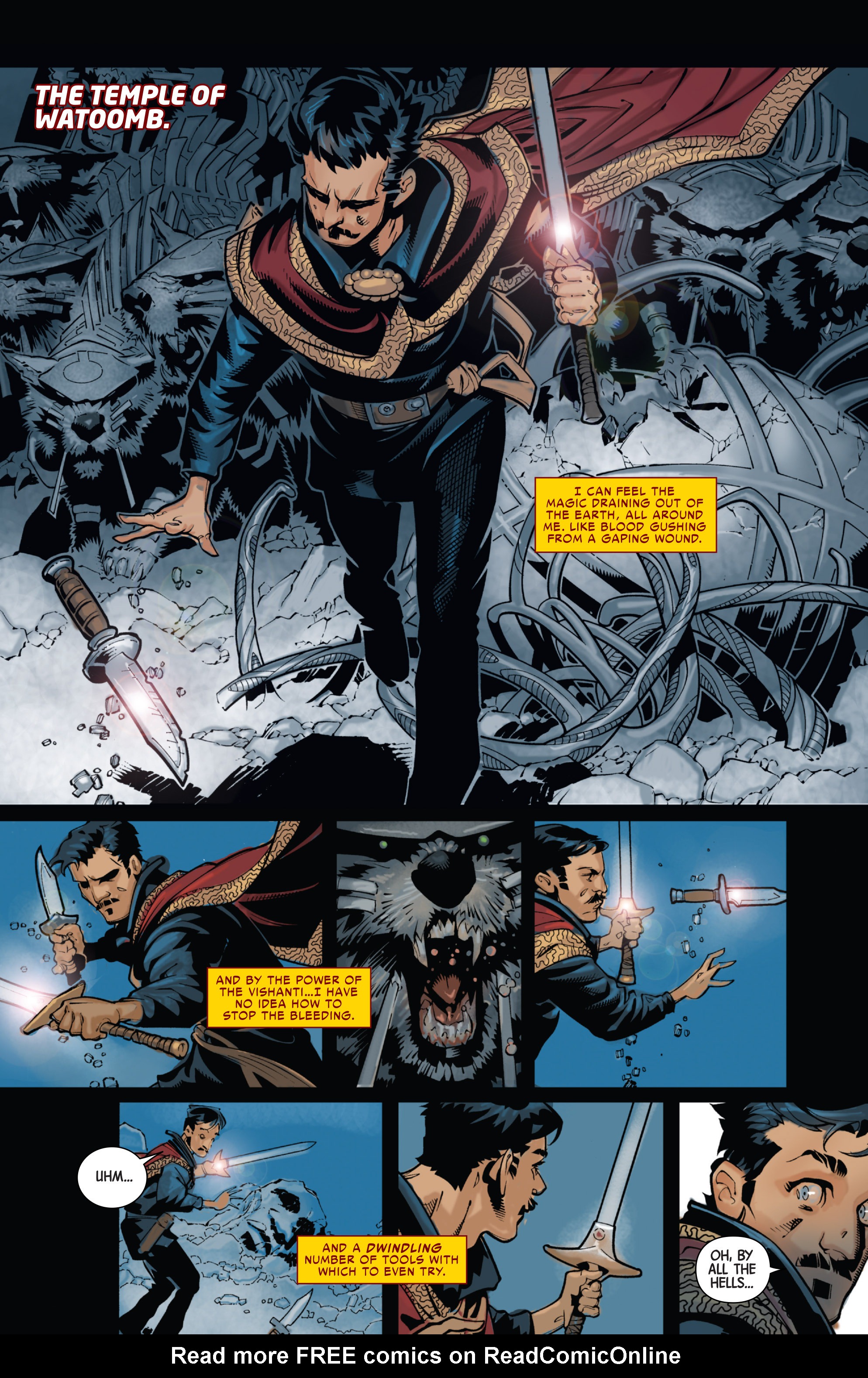 Read online Doctor Strange (2015) comic -  Issue #5 - 13