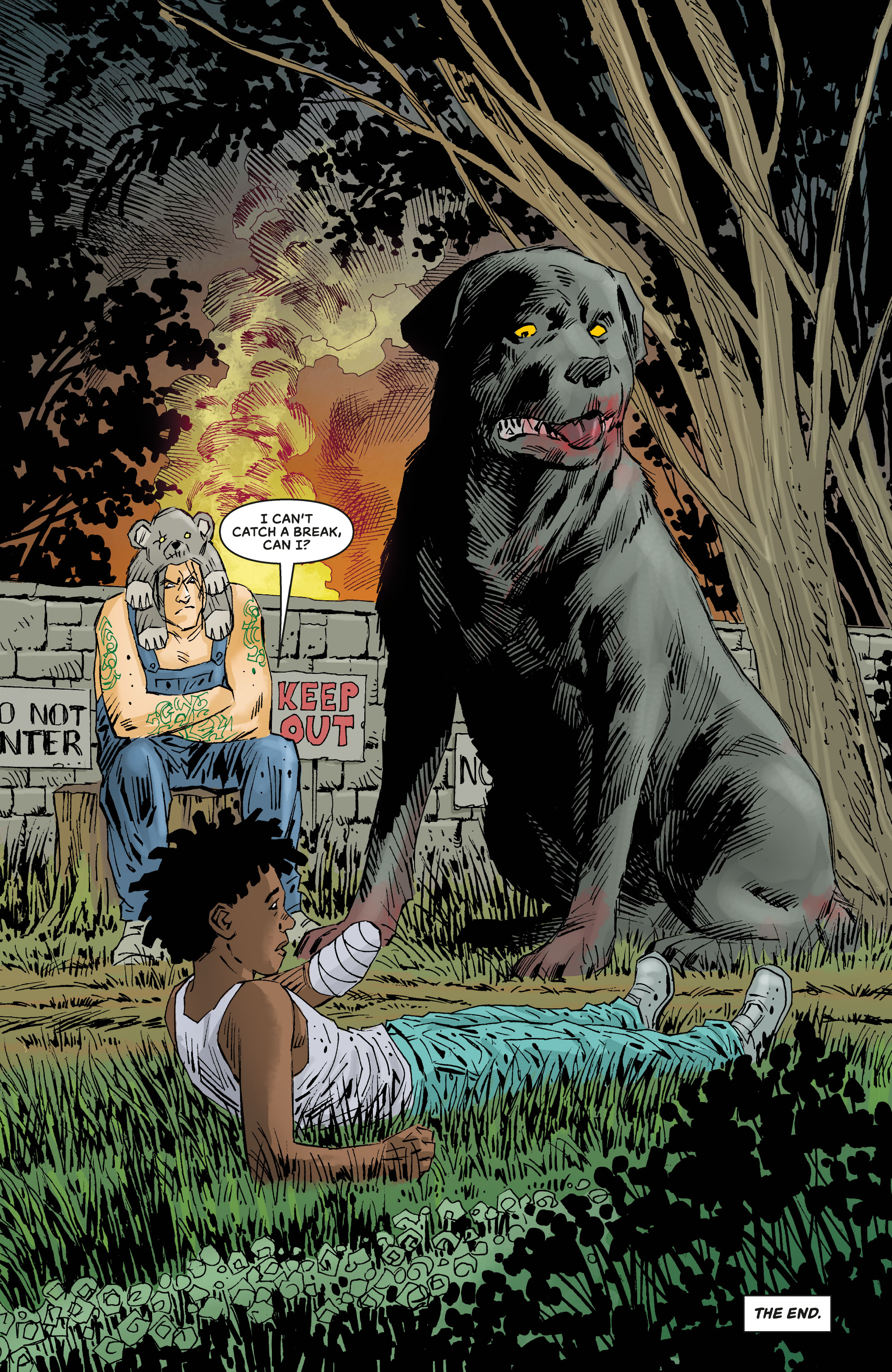 Read online Where Monsters Lie comic -  Issue #4 - 22