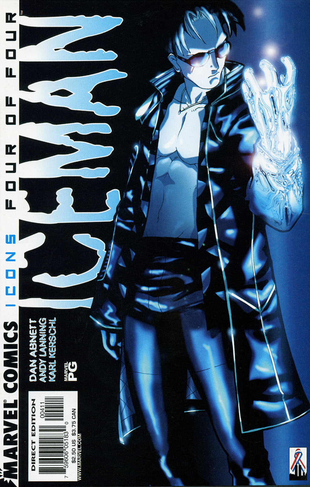 Read online Iceman (2001) comic -  Issue #4 - 1