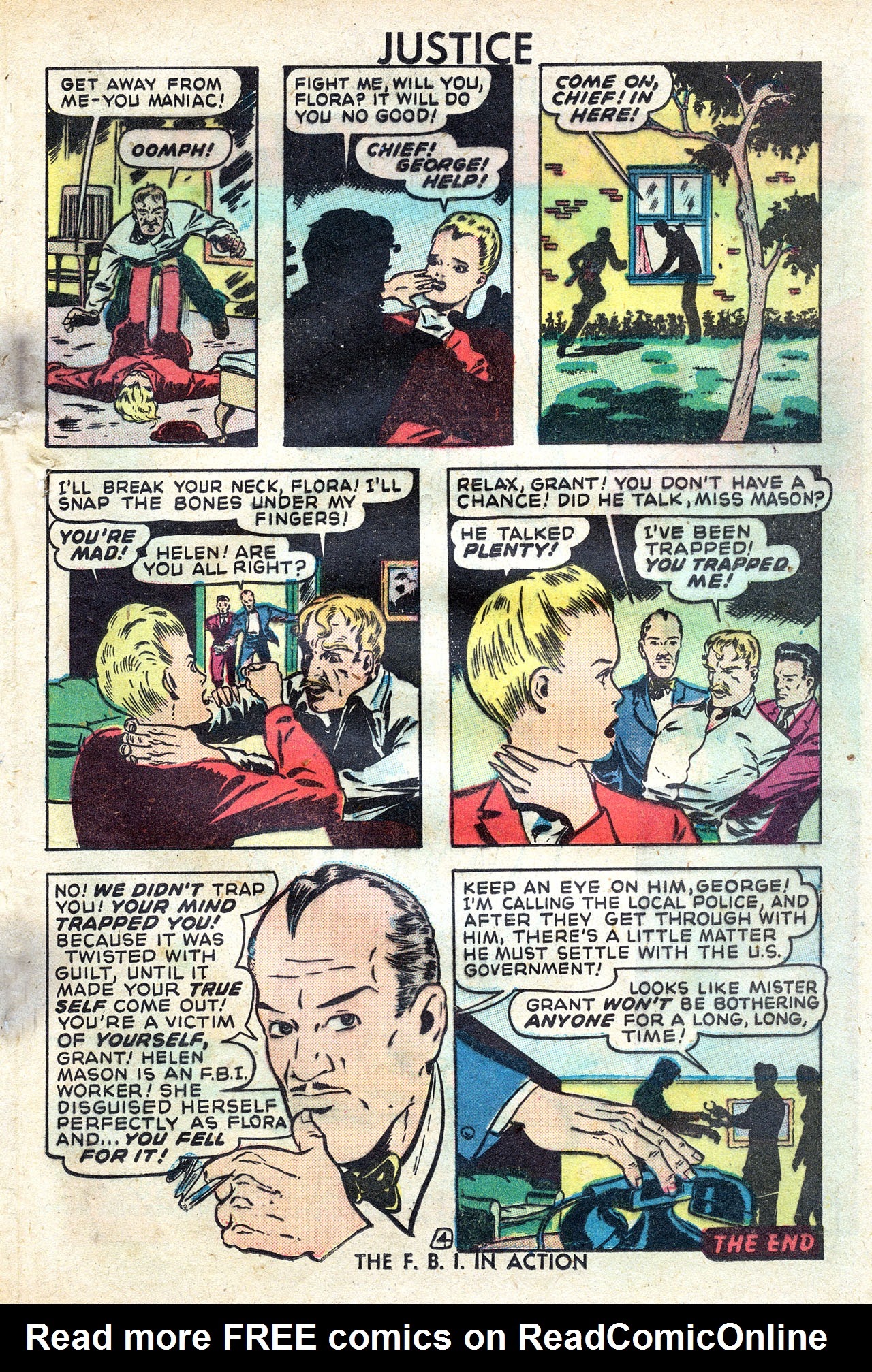 Read online Justice Comics (1947) comic -  Issue #2 - 21
