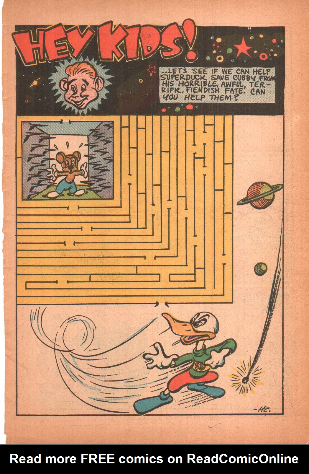 Read online Super Duck Comics comic -  Issue #3 - 46