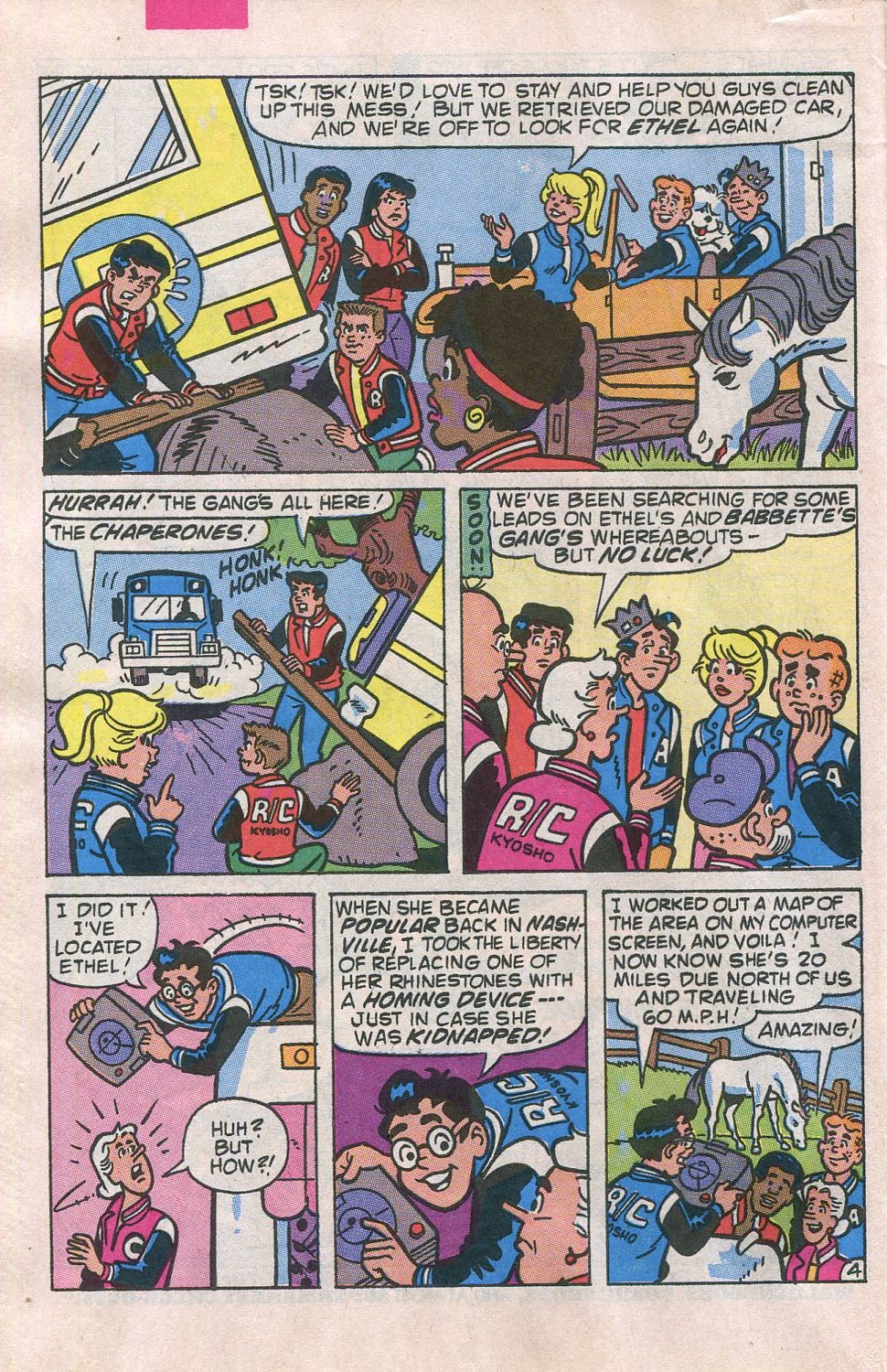 Read online Archie's R/C Racers comic -  Issue #6 - 6