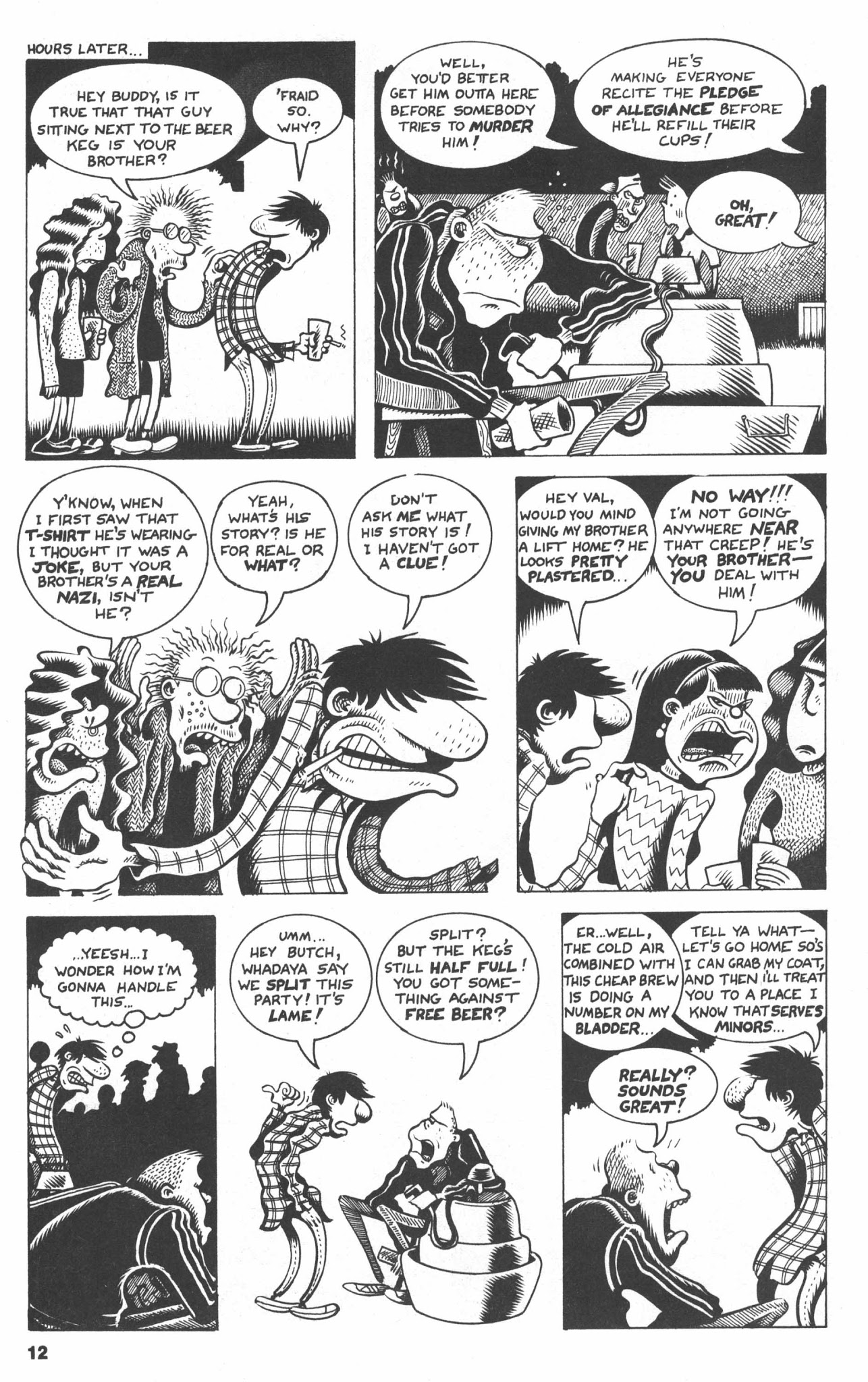 Read online Hate comic -  Issue #4 - 14