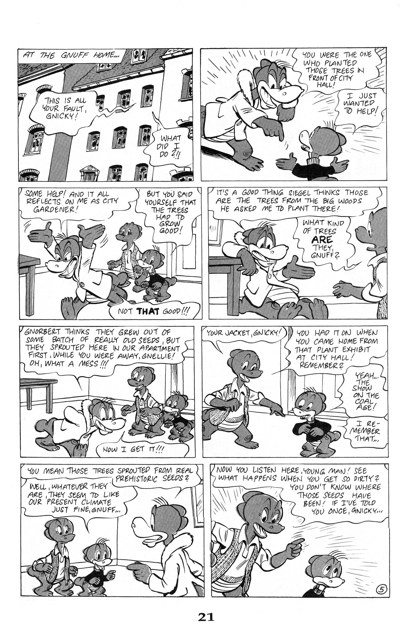 Read online Critters comic -  Issue #21 - 23