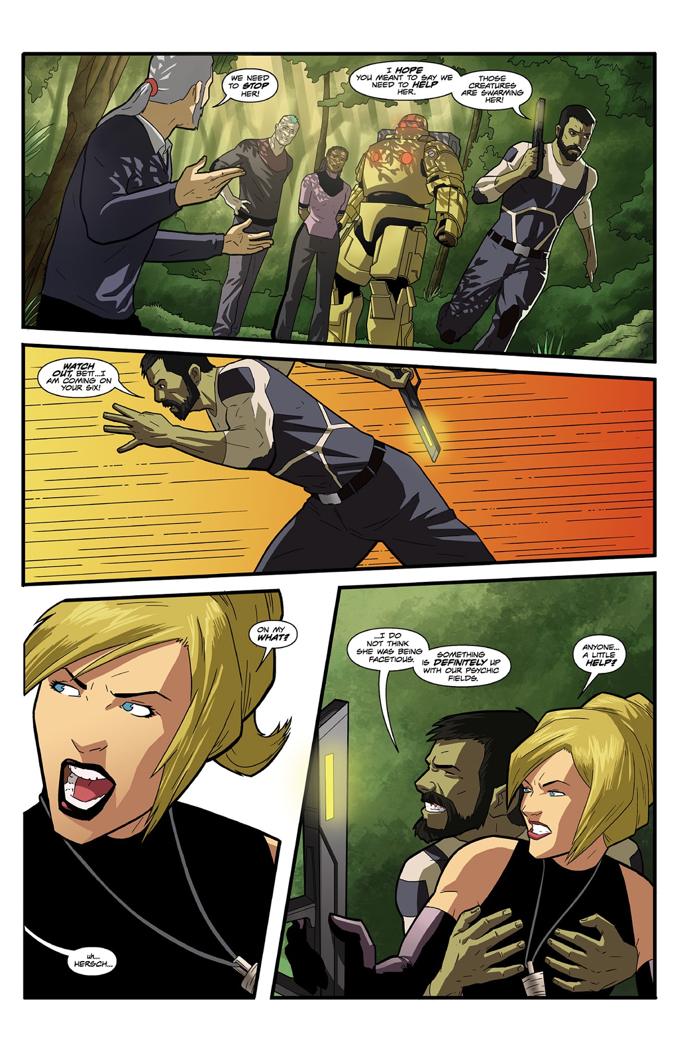 Read online S.H.O.O.T. First comic -  Issue #3 - 8