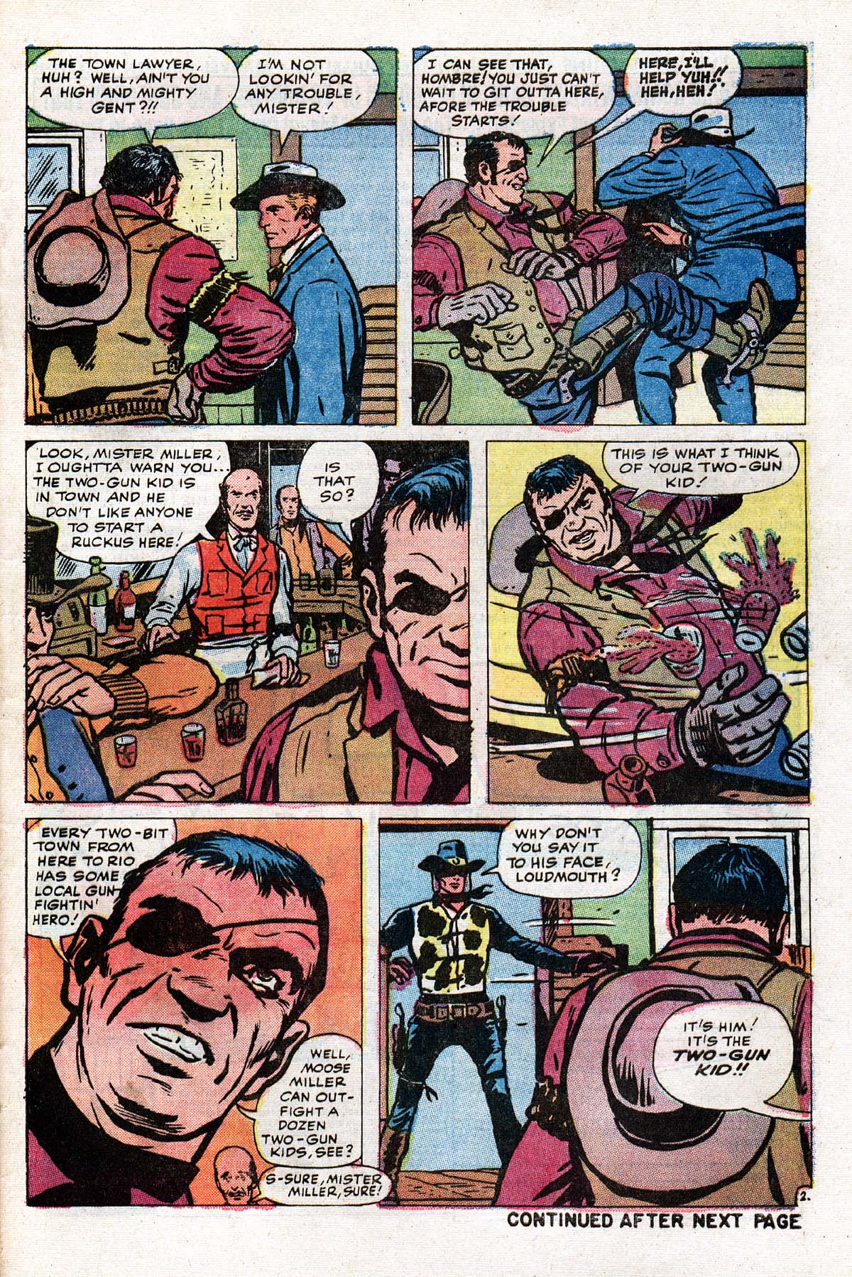 Read online The Mighty Marvel Western comic -  Issue #28 - 19