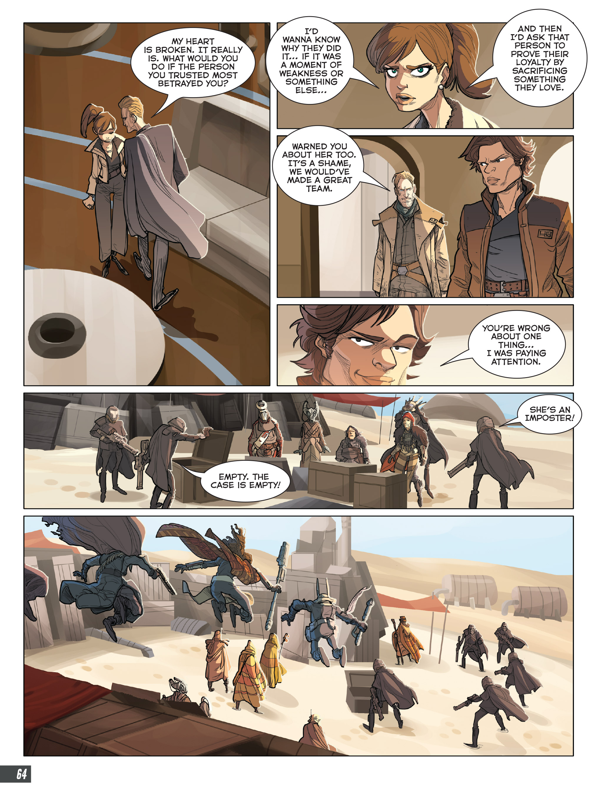 Read online Star Wars: Solo Graphic Novel Adaptation comic -  Issue # TPB - 63