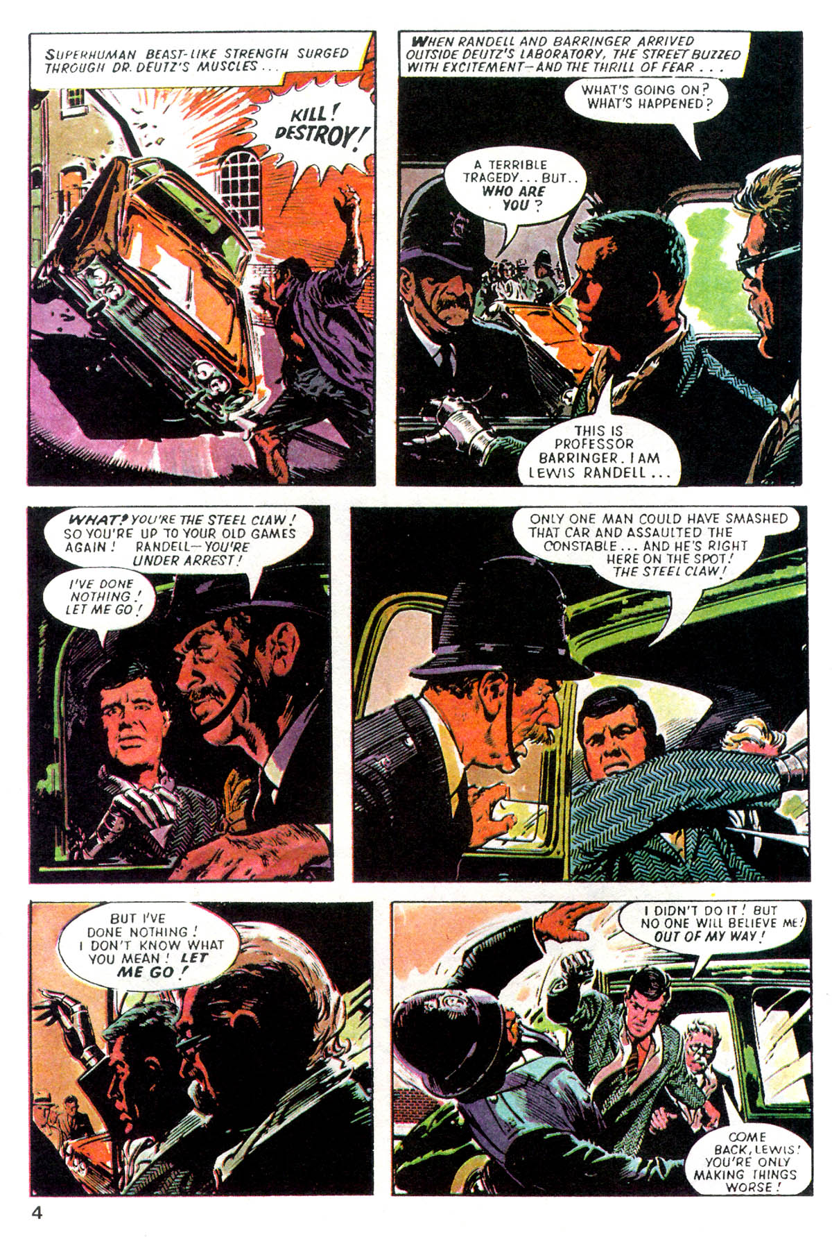 Read online The Steel Claw comic -  Issue #3 - 6