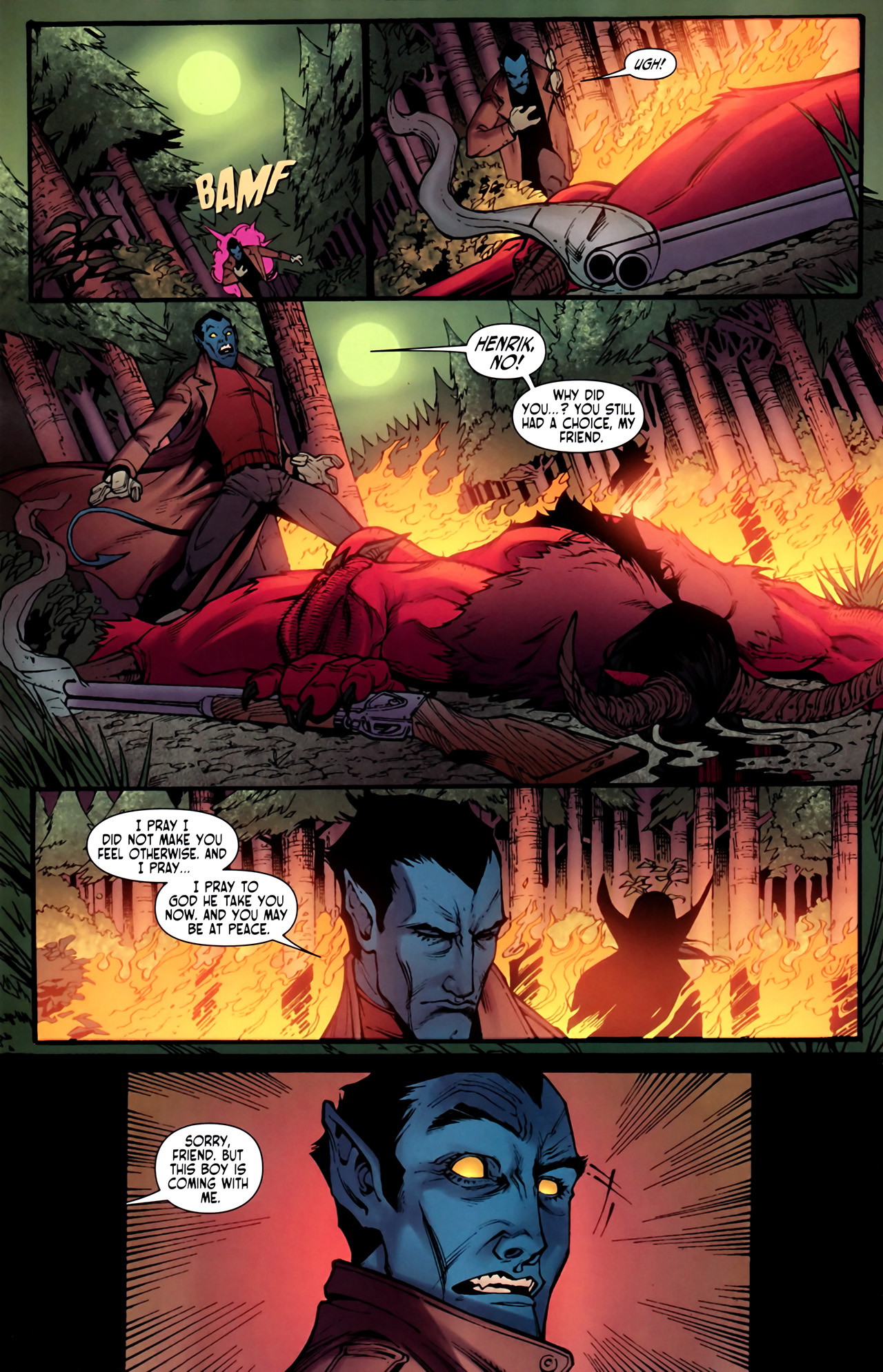 Read online X-Men: Manifest Destiny Nightcrawler comic -  Issue # Full - 27