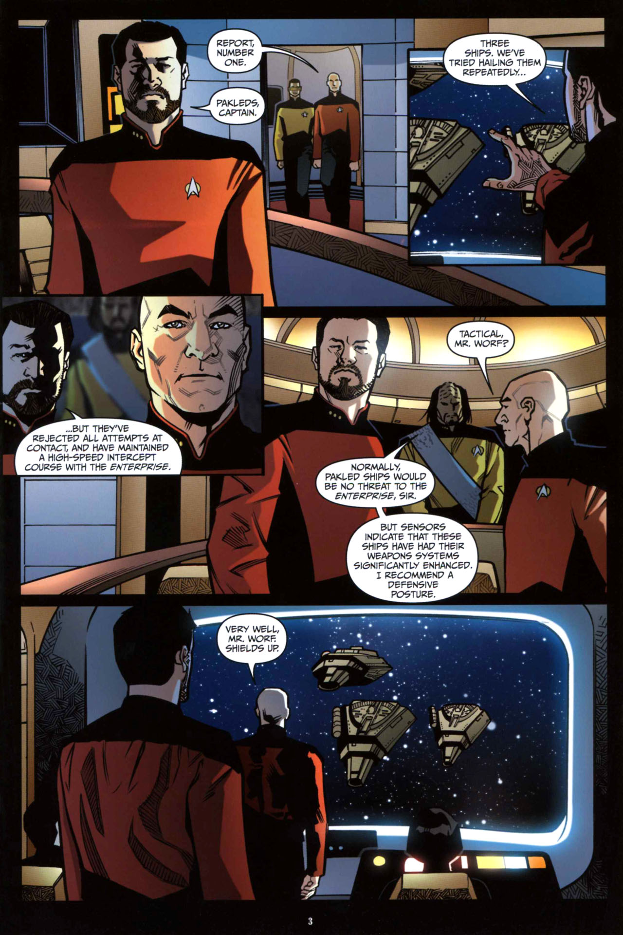 Star Trek: The Next Generation: Intelligence Gathering Issue #4 #4 - English 5