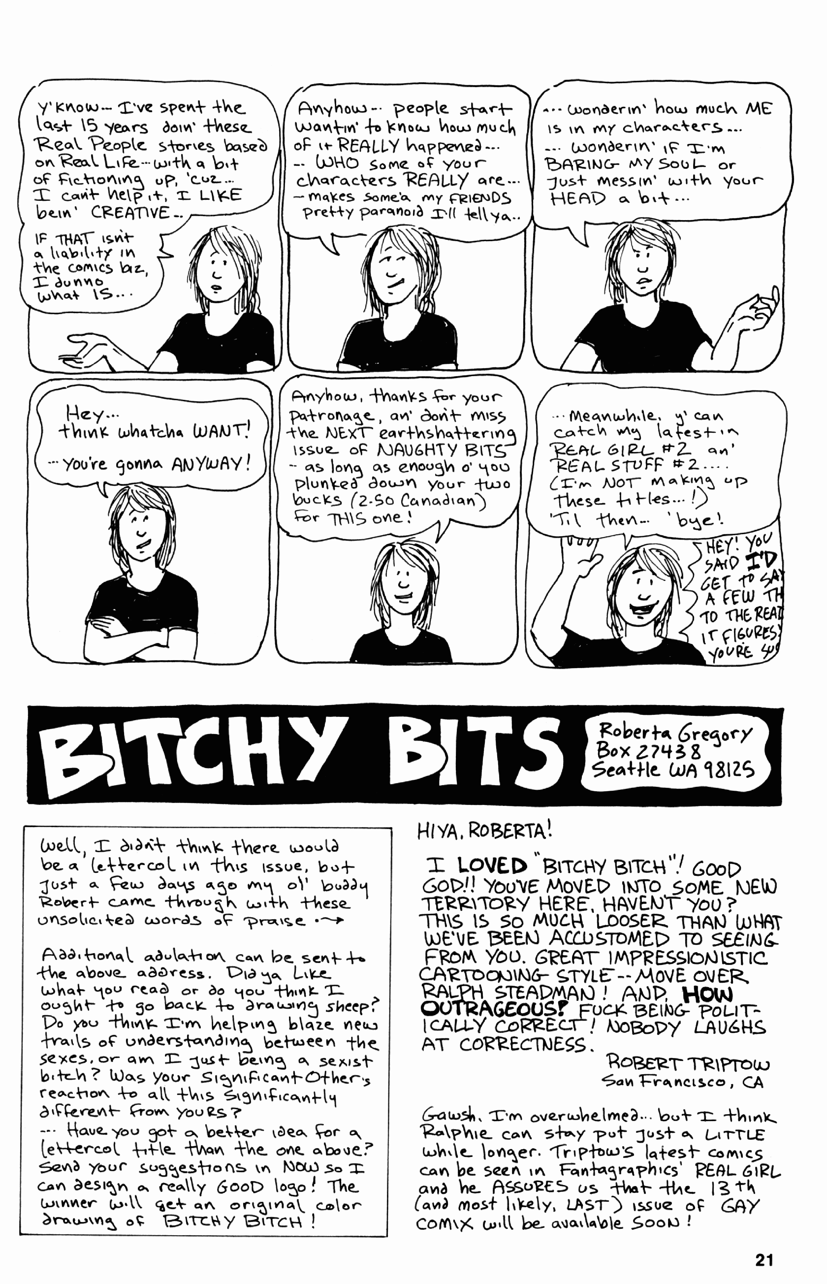 Read online Naughty Bits comic -  Issue #1 - 23