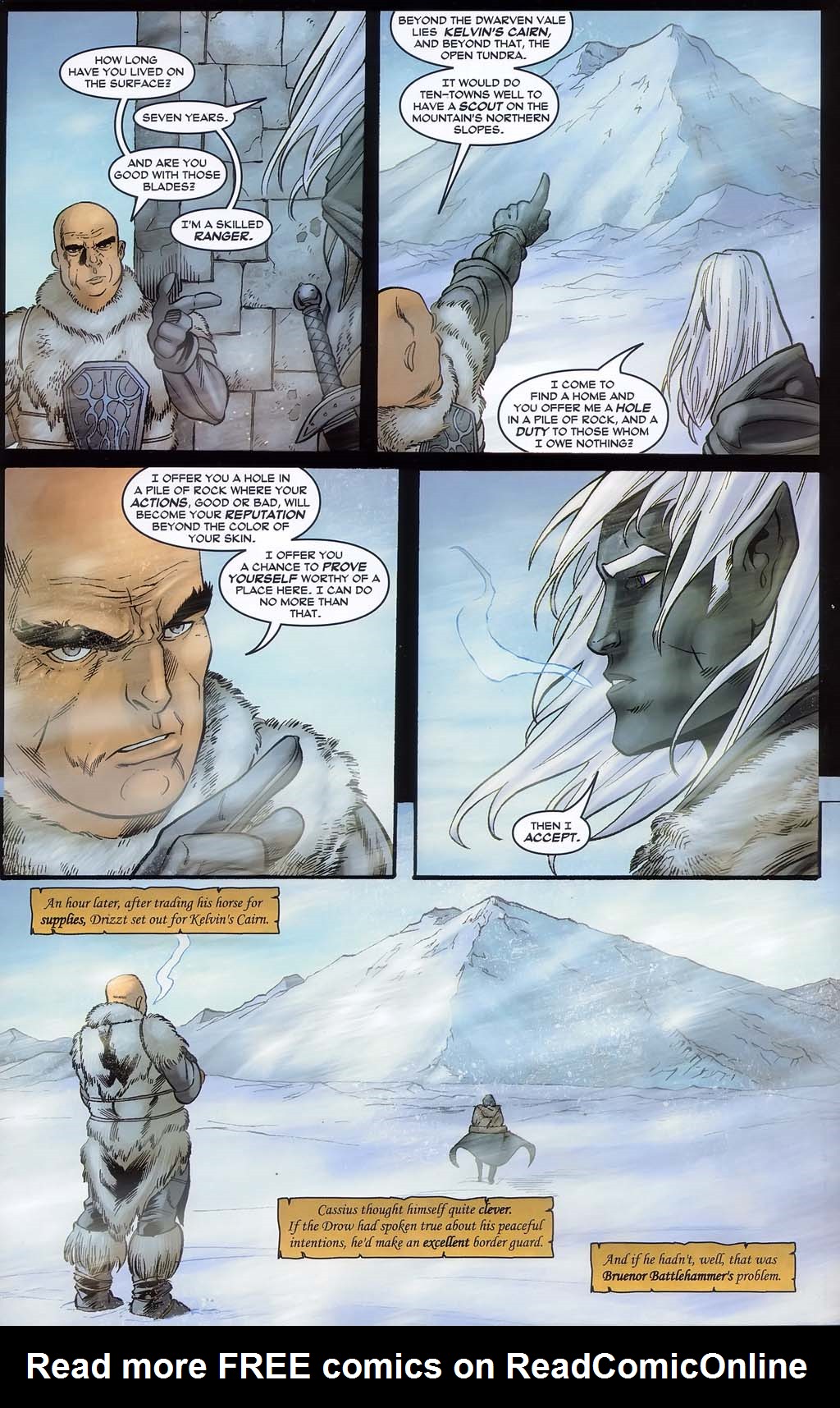 Read online Forgotten Realms: Sojourn comic -  Issue #3 - 26