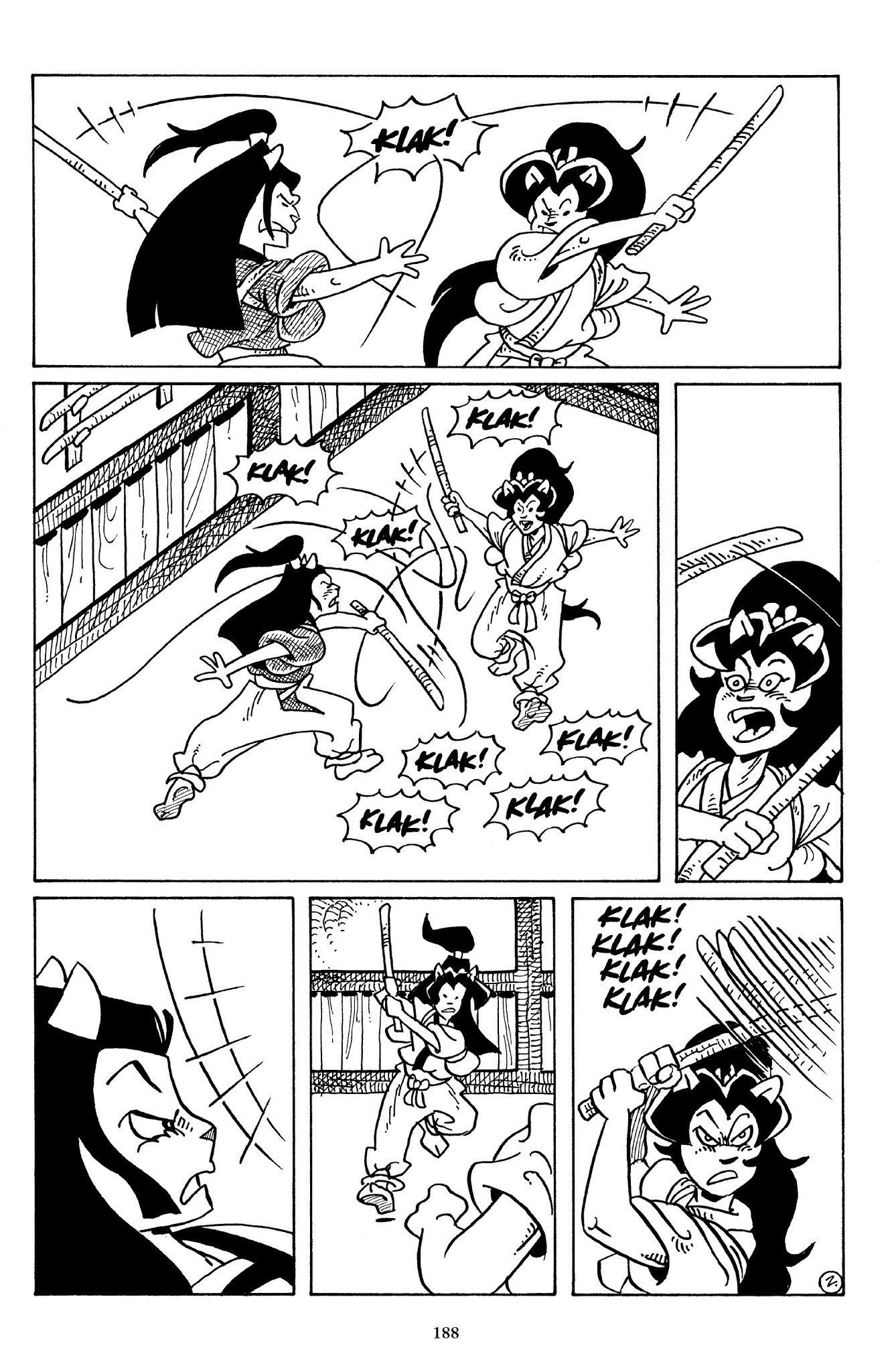 Read online The Usagi Yojimbo Saga comic -  Issue # TPB 5 - 185