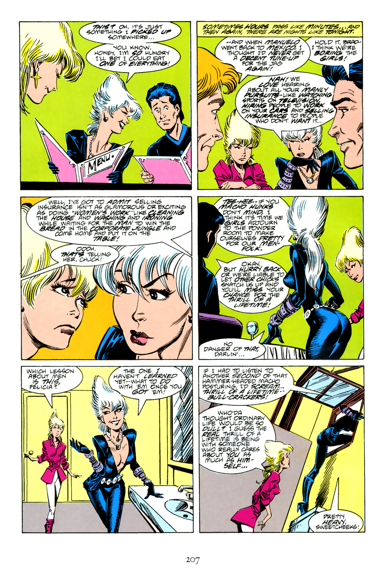 Read online Women of Marvel (2006) comic -  Issue # TPB 2 - 207