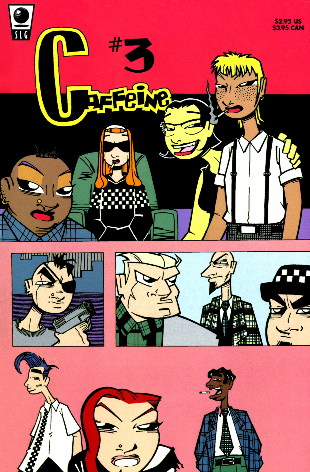 Read online Caffeine comic -  Issue #3 - 1
