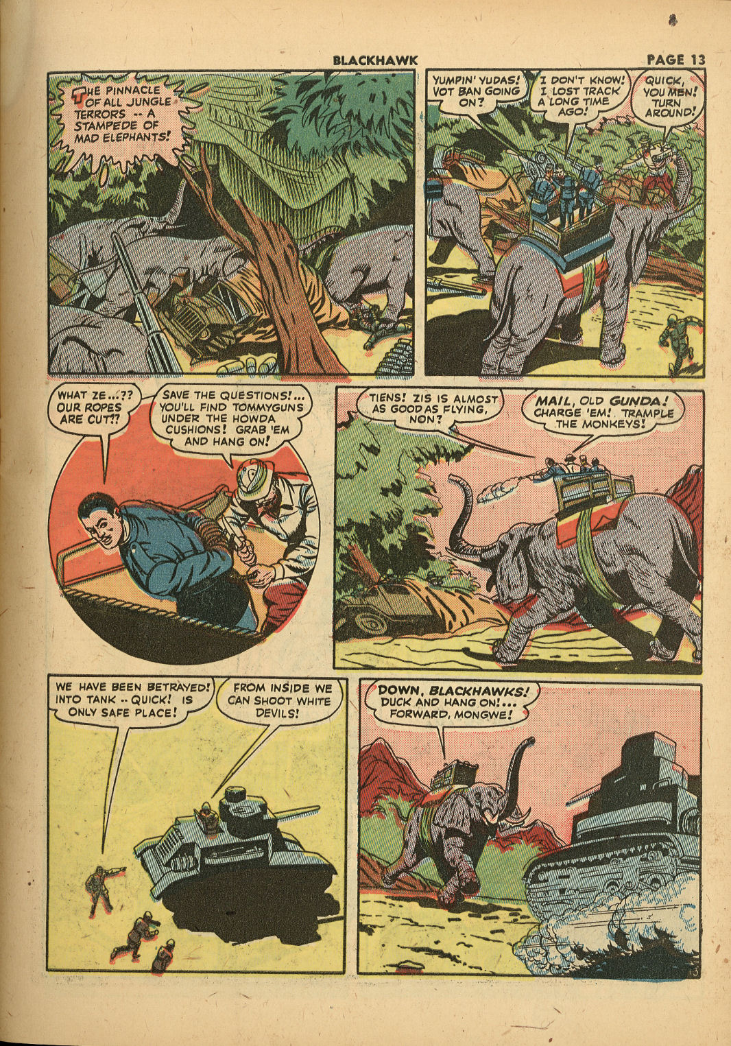 Read online Blackhawk (1957) comic -  Issue #9 - 15