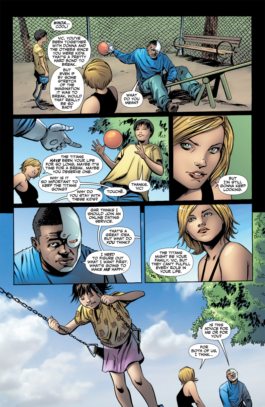 Read online Titans (2008) comic -  Issue #14 - 9