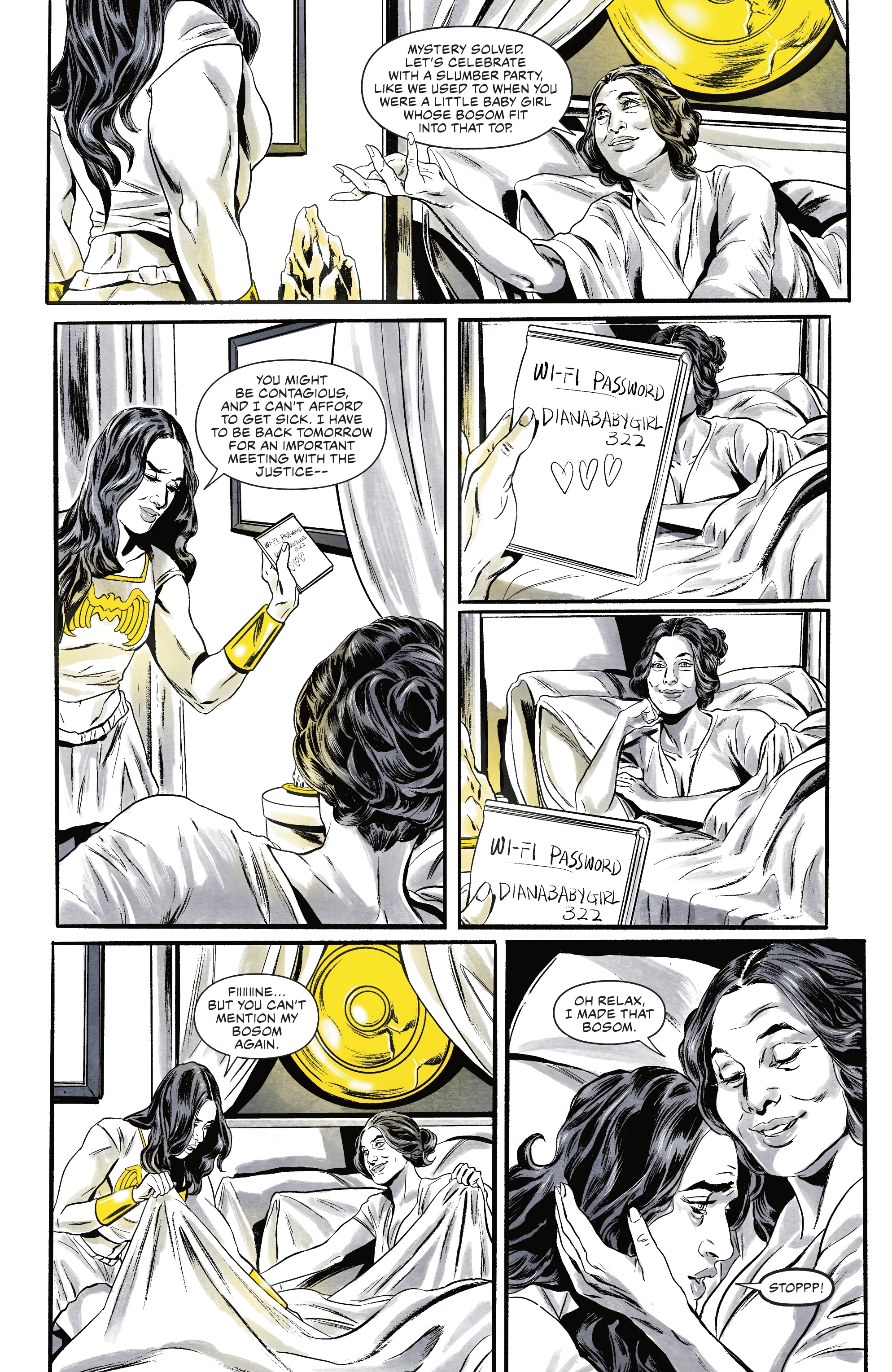 Read online Wonder Woman Black & Gold comic -  Issue #1 - 6