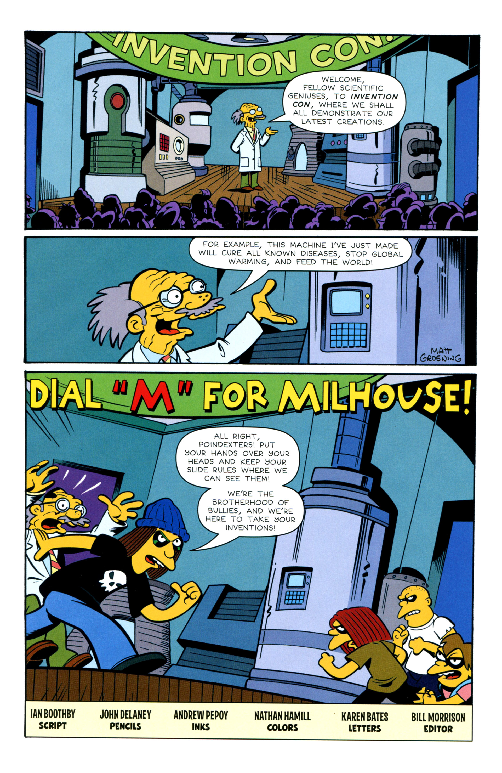 Read online Simpsons Illustrated (2012) comic -  Issue #7 - 34