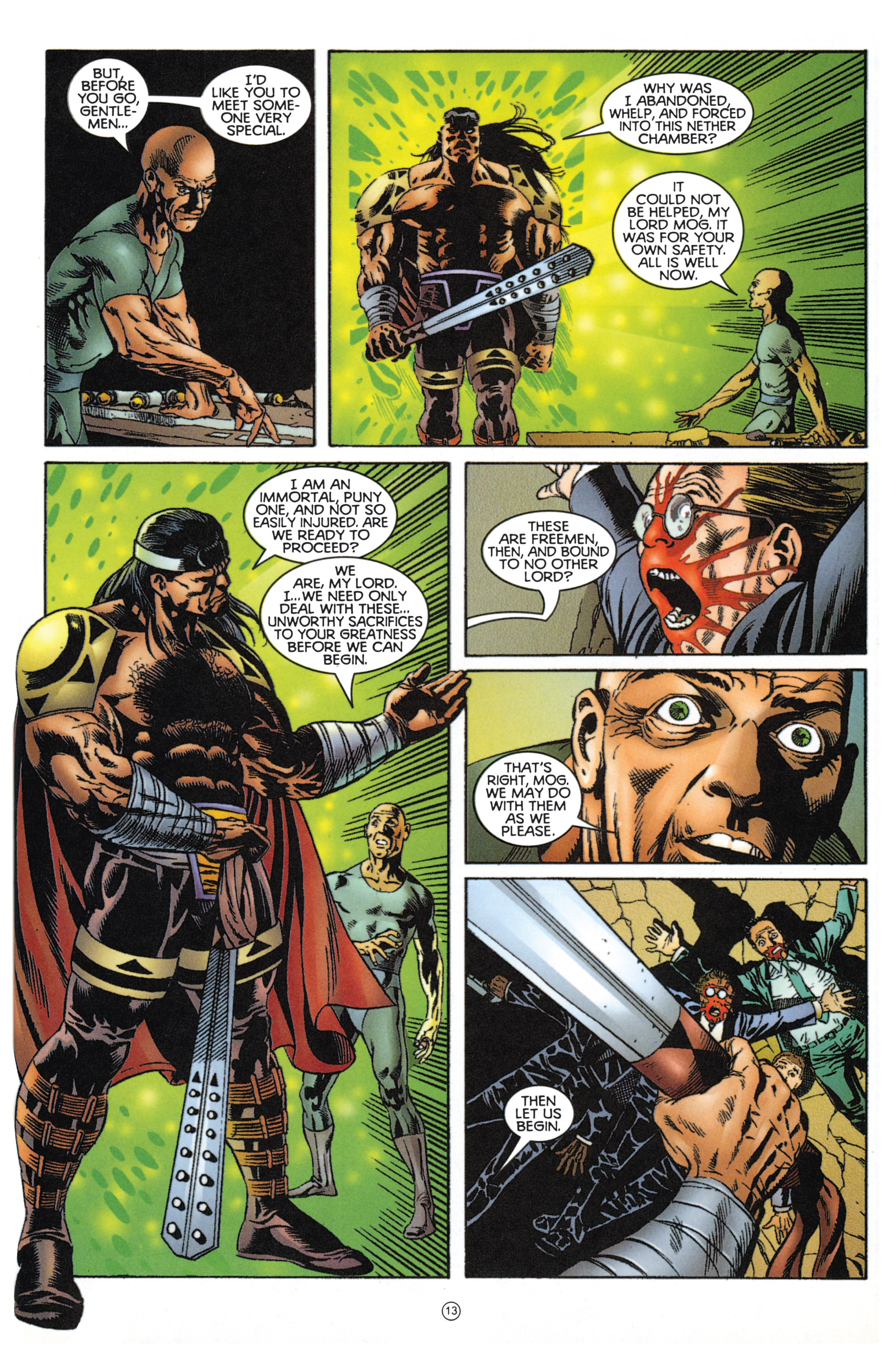 Read online Eternal Warriors comic -  Issue # Issue Mog - 12