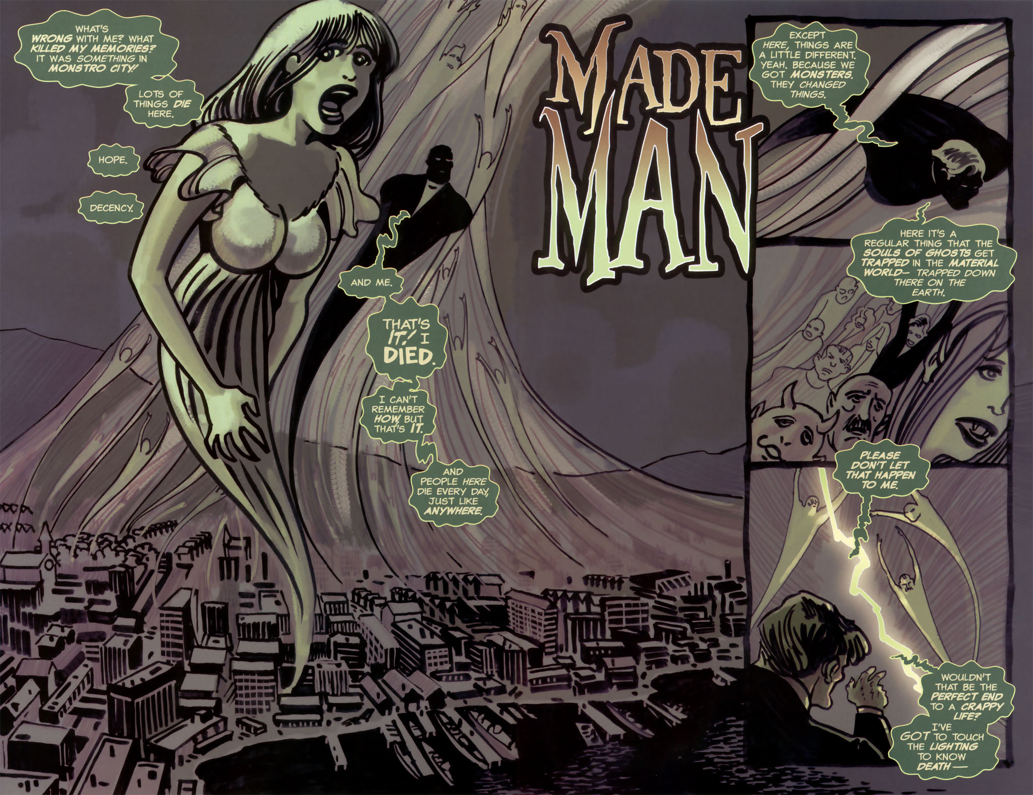 Read online Frankenstein Mobster comic -  Issue #1 - 4