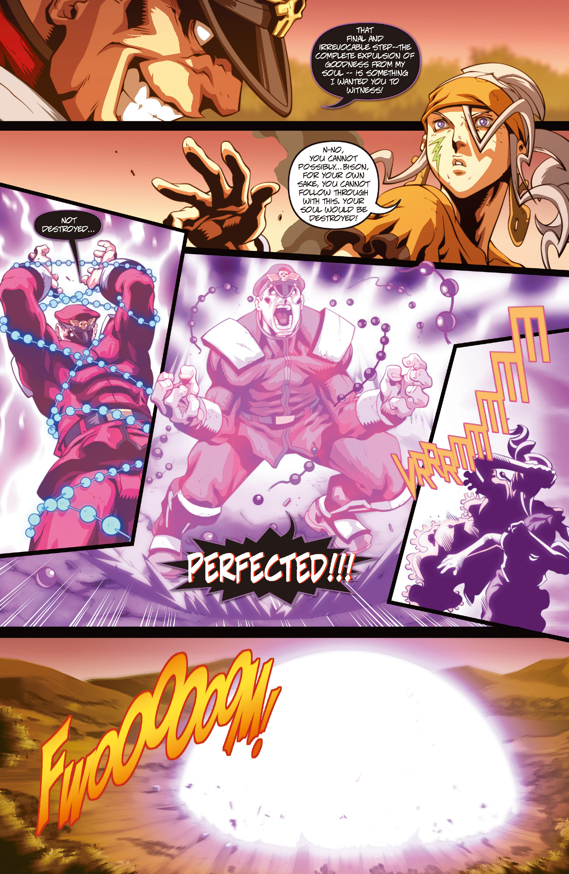 Read online Street Fighter II comic -  Issue #1 - 19