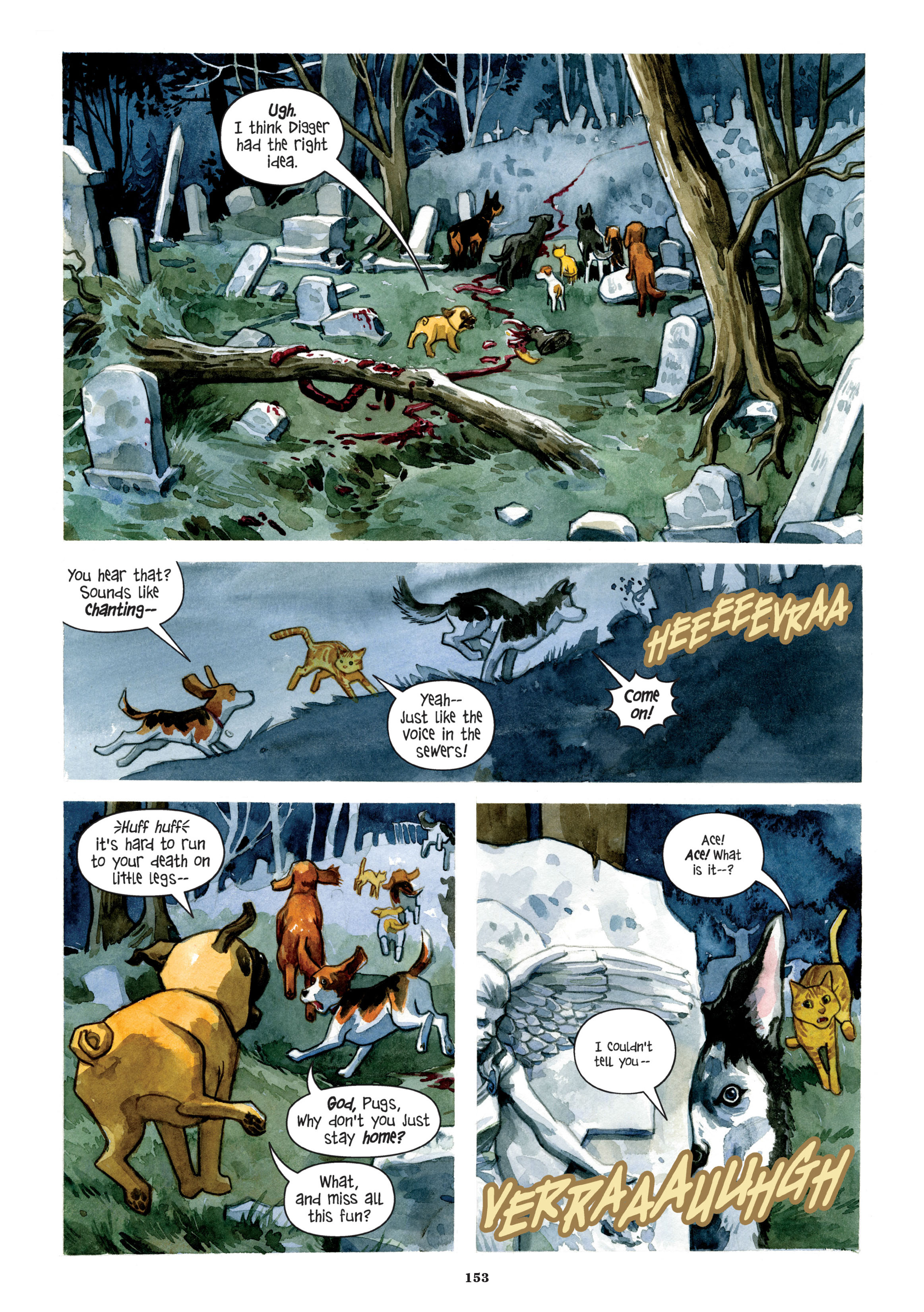 Read online Beasts of Burden: Animal Rites comic -  Issue # TPB - 148