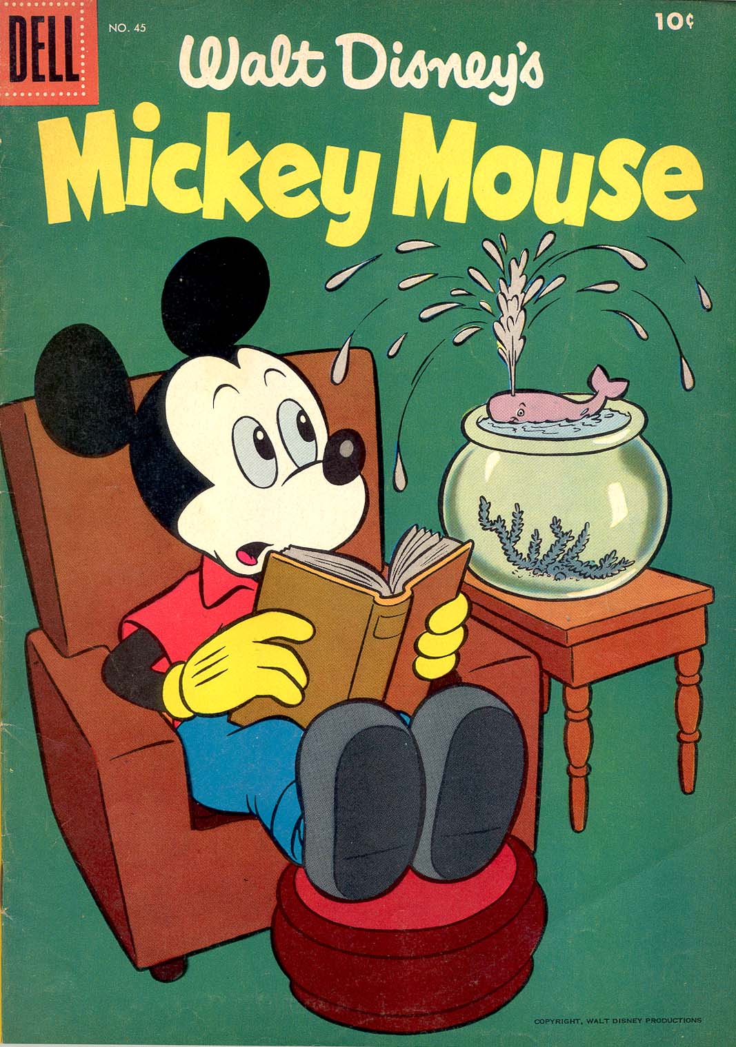 Read online Walt Disney's Mickey Mouse comic -  Issue #45 - 1