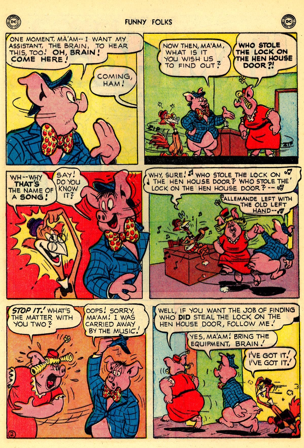 Read online Funny Folks comic -  Issue #26 - 28