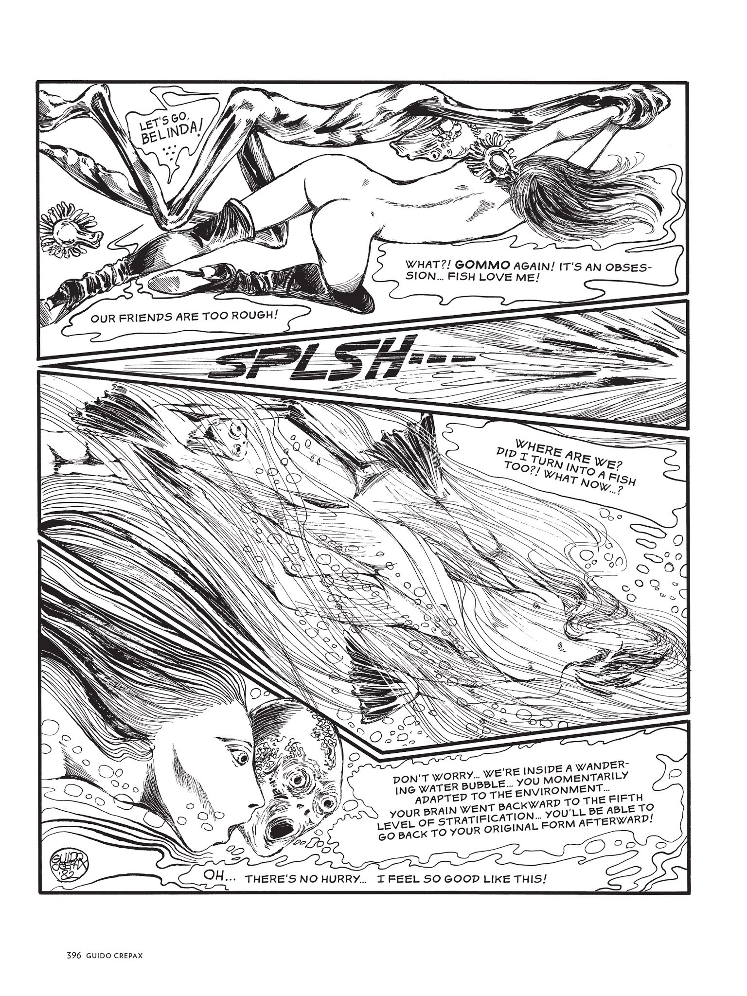 Read online The Complete Crepax comic -  Issue # TPB 2 - 382