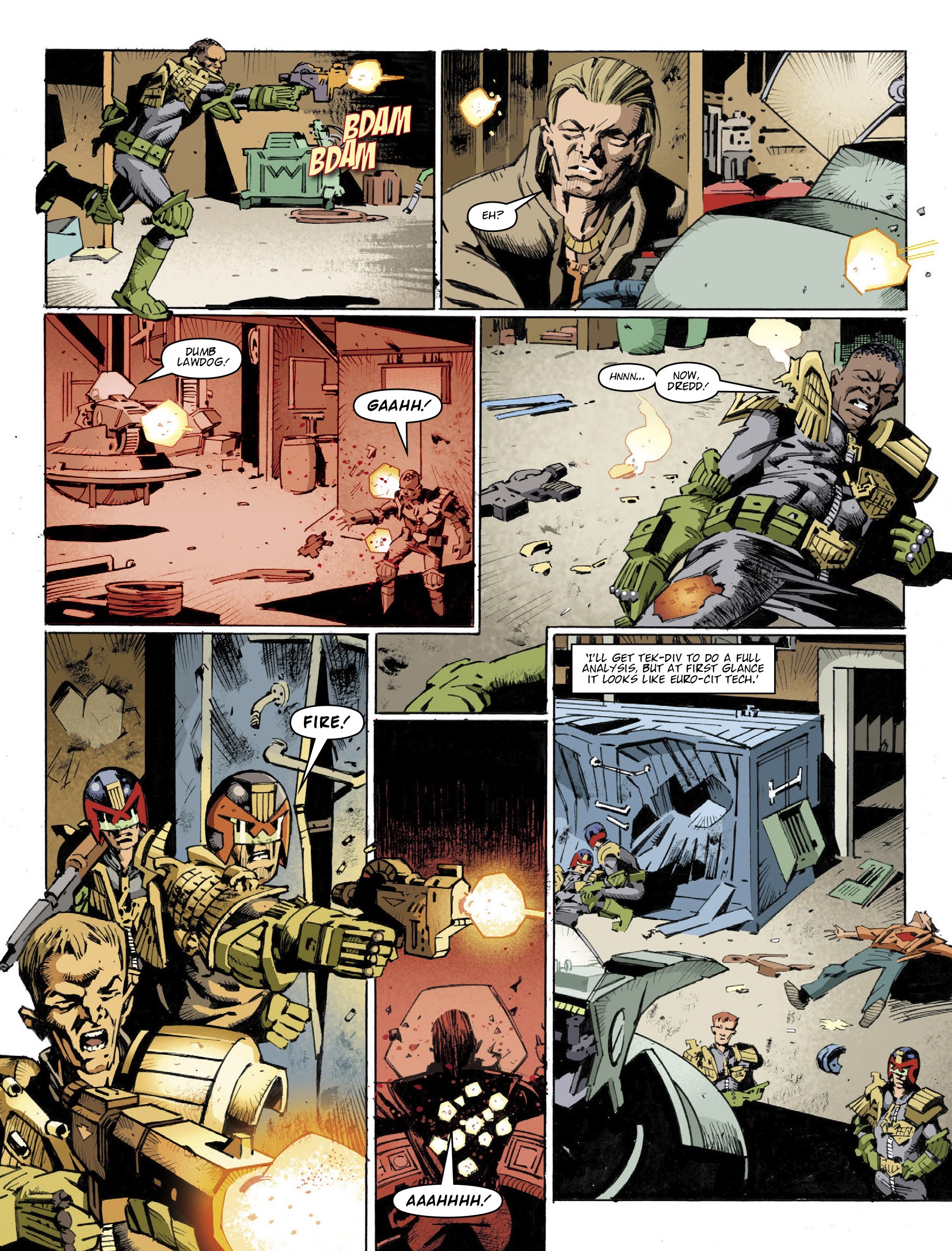 Read online Judge Dredd Megazine (Vol. 5) comic -  Issue #436 - 13