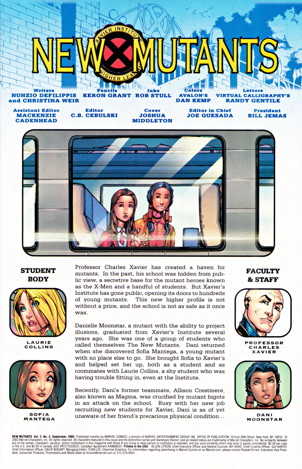 New Mutants (2003) Issue #3 #3 - English 2