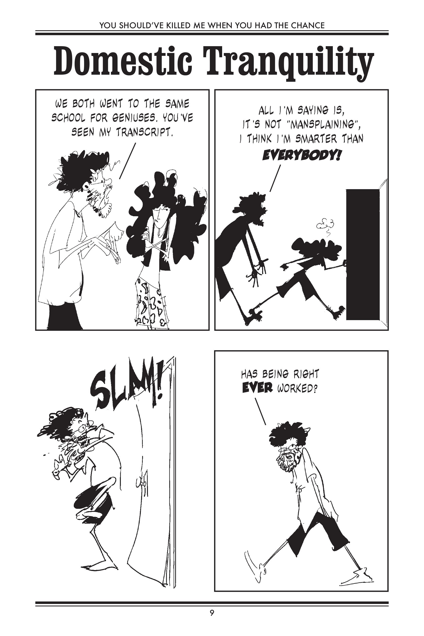 Read online You Should Have Killed Me When You Had The Chance!: Quality Jollity Super Special comic -  Issue # TPB - 9