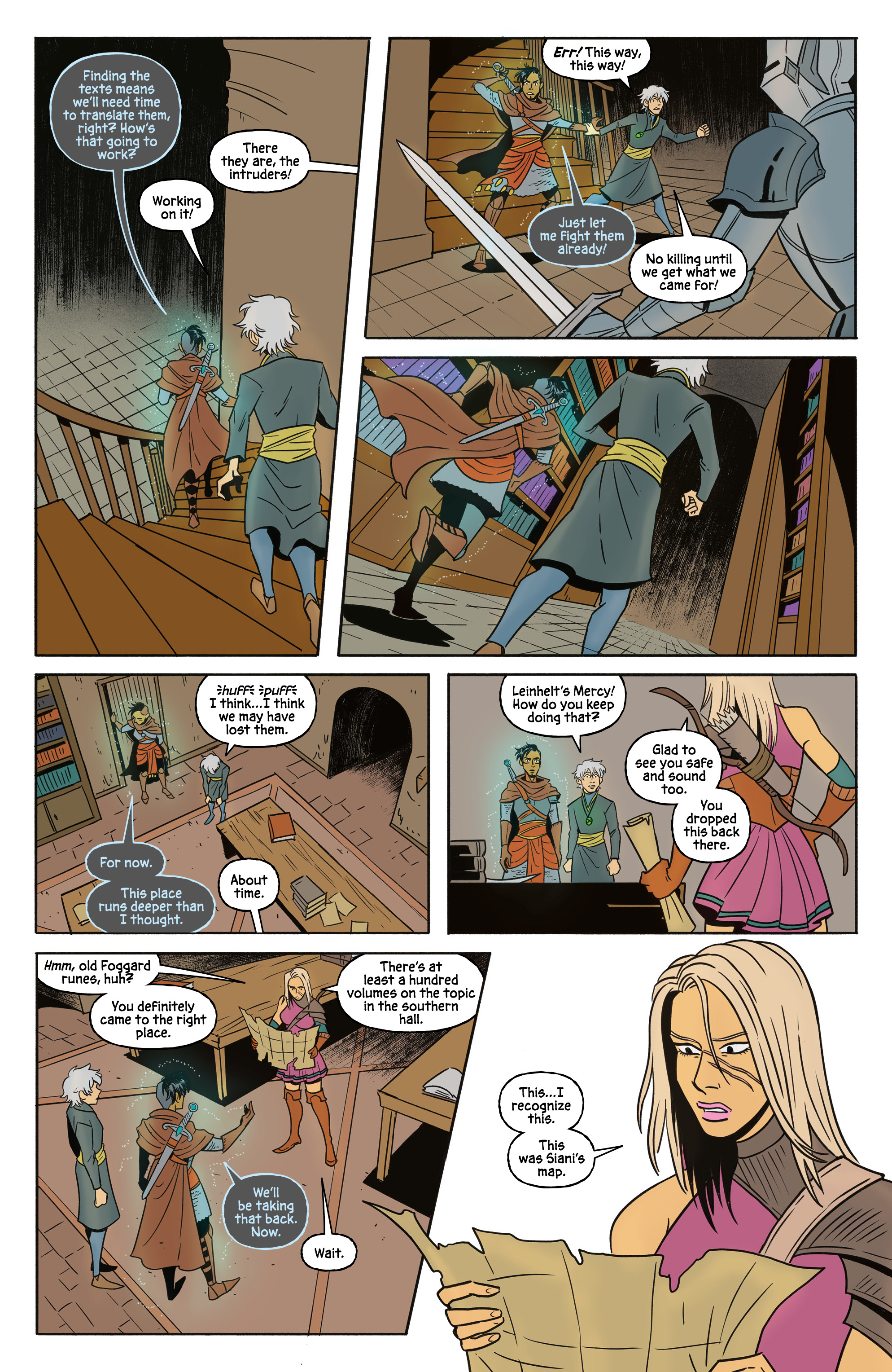 Read online The Necromancer's Map comic -  Issue #4 - 25