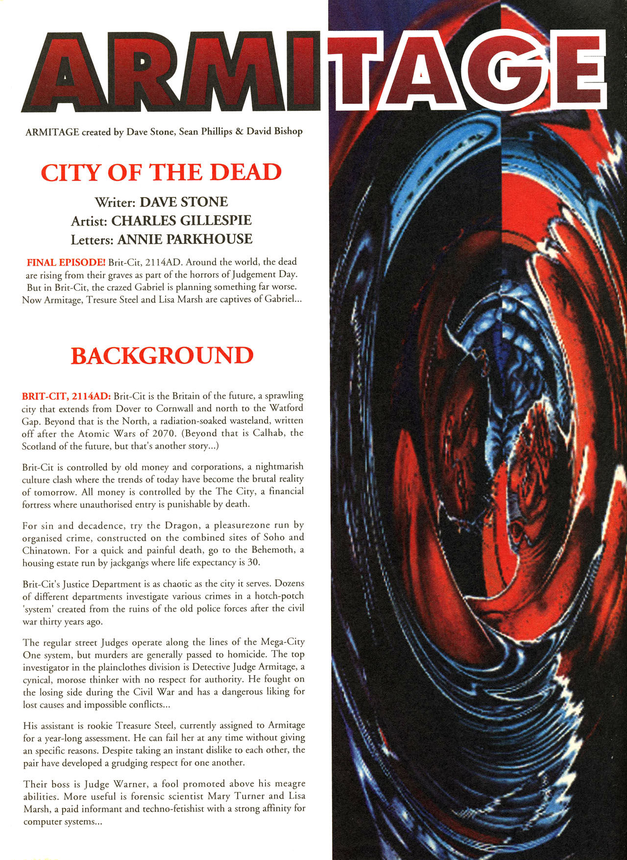 Read online Judge Dredd: The Megazine (vol. 2) comic -  Issue #71 - 40