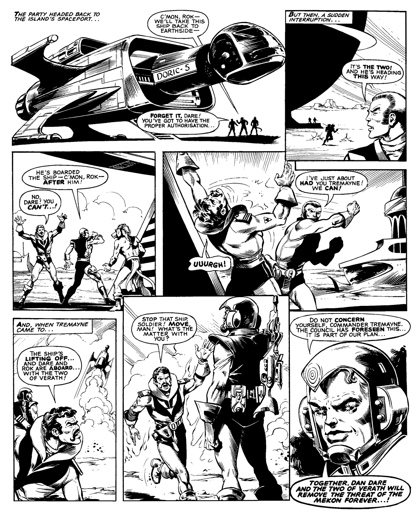 Read online Dan Dare: The 2000 AD Years comic -  Issue # TPB 1 - 101