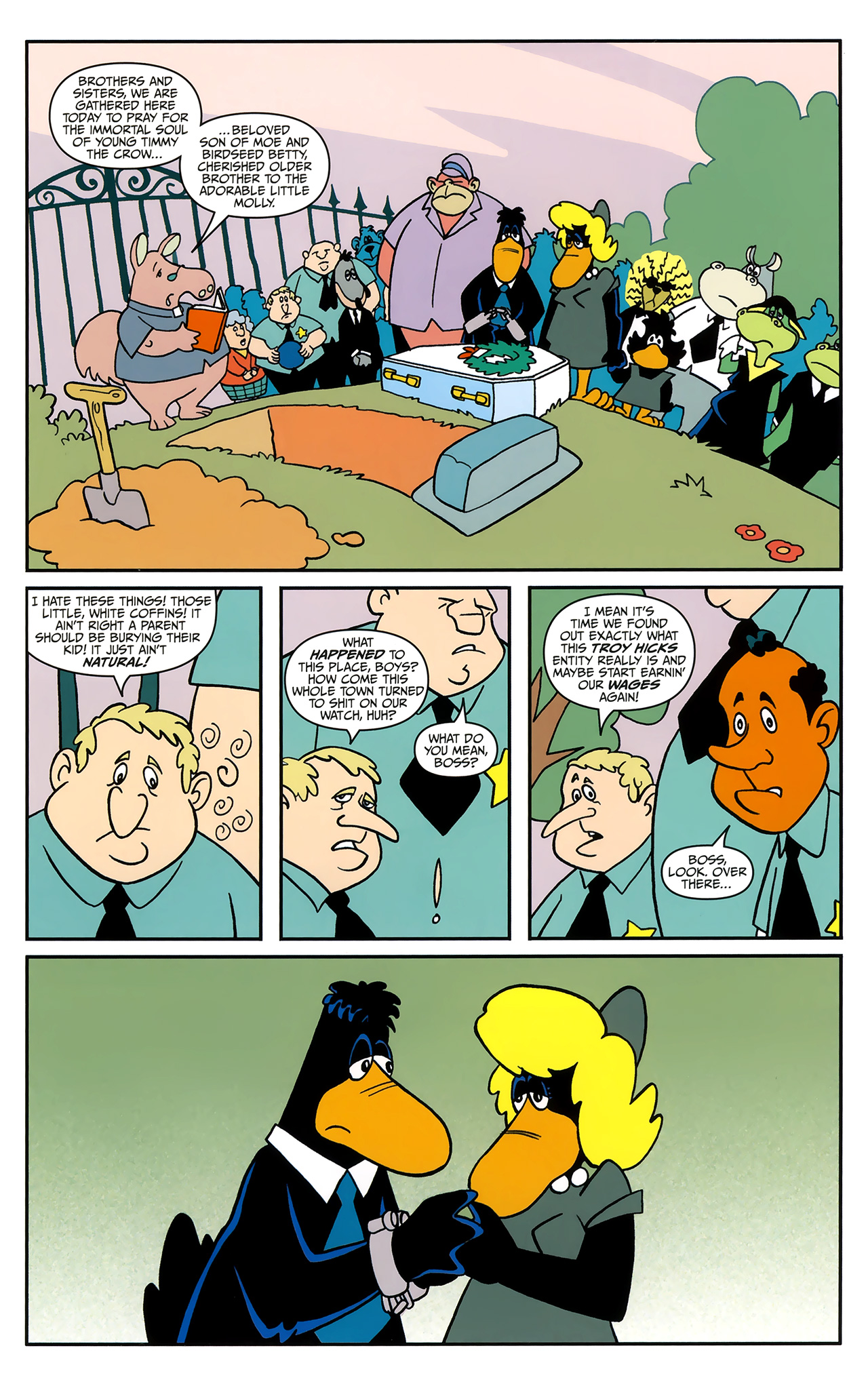 Read online Mark Millar's The Unfunnies comic -  Issue #3 - 9