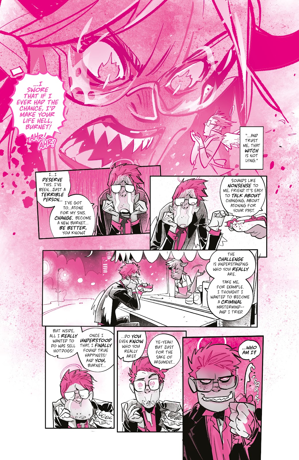 Mirka Andolfo's Sweet Paprika: Black White & Pink (One-Shot) issue Full - Page 48