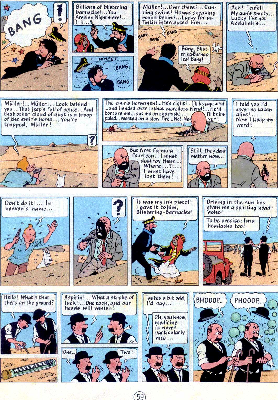 Read online The Adventures of Tintin comic -  Issue #15 - 63