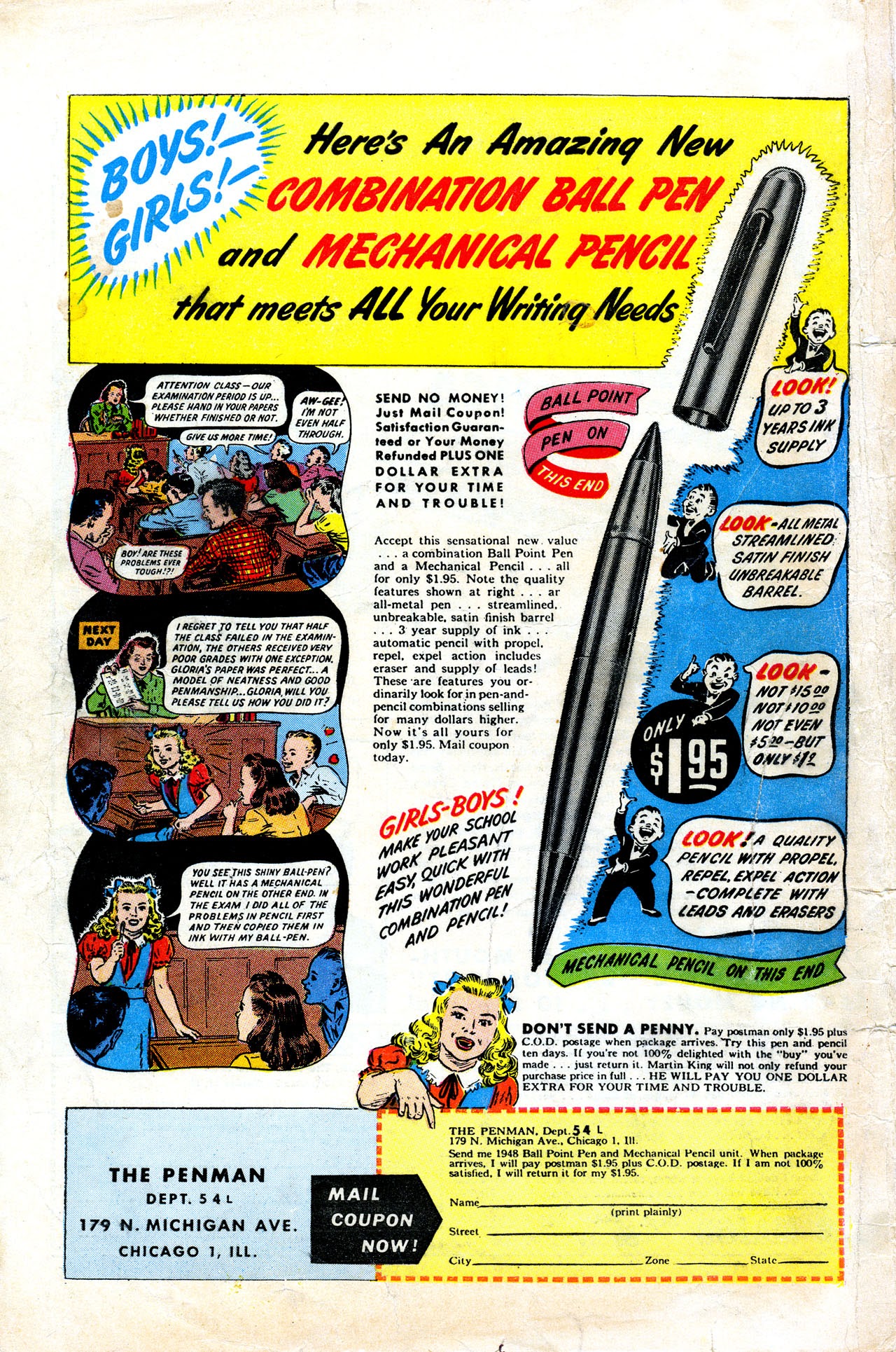 Read online Justice Comics (1948) comic -  Issue #7 - 36