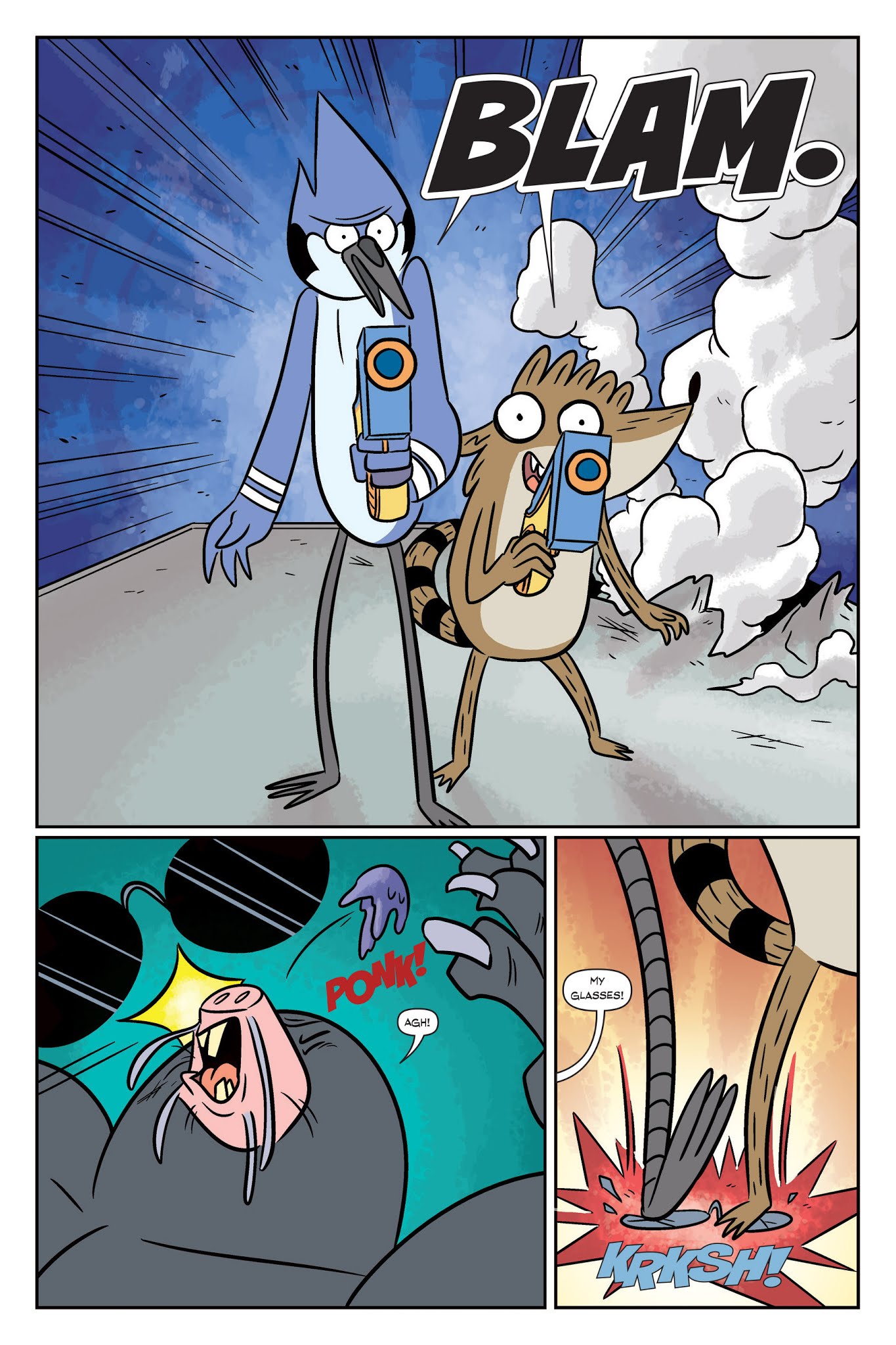 Read online Regular Show: Noir Means Noir, Buddy comic -  Issue # TPB (Part 2) - 46