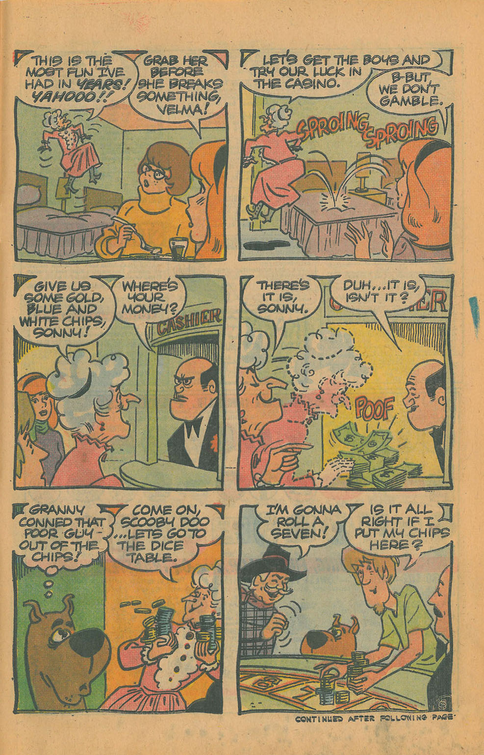 Read online Scooby Doo, Where Are You? (1975) comic -  Issue #5 - 29