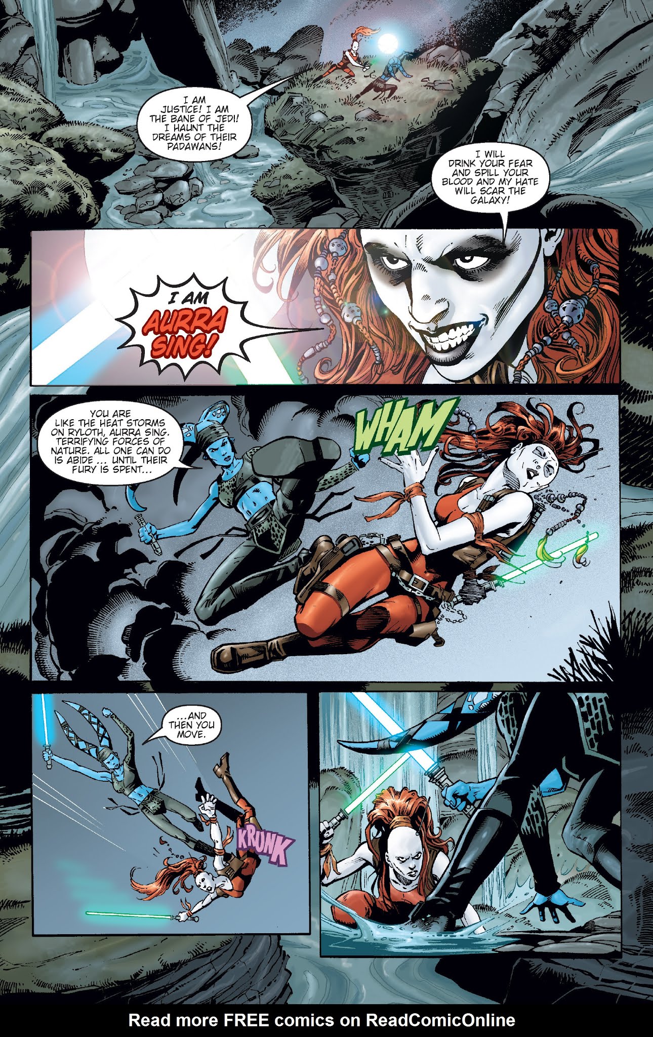 Read online Star Wars: Jedi comic -  Issue # Issue Aayla Secura - 37