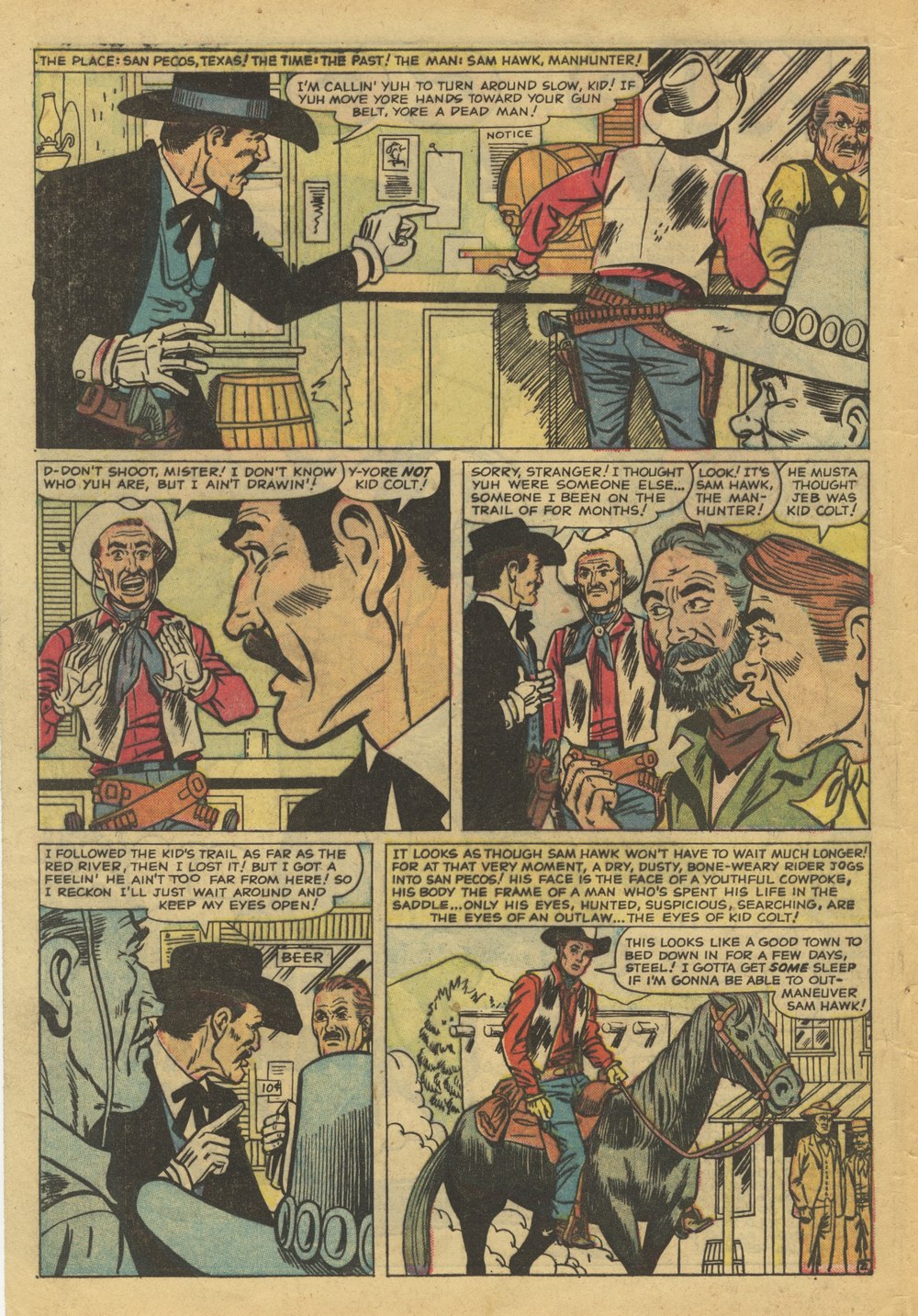 Read online Kid Colt Outlaw comic -  Issue #80 - 4