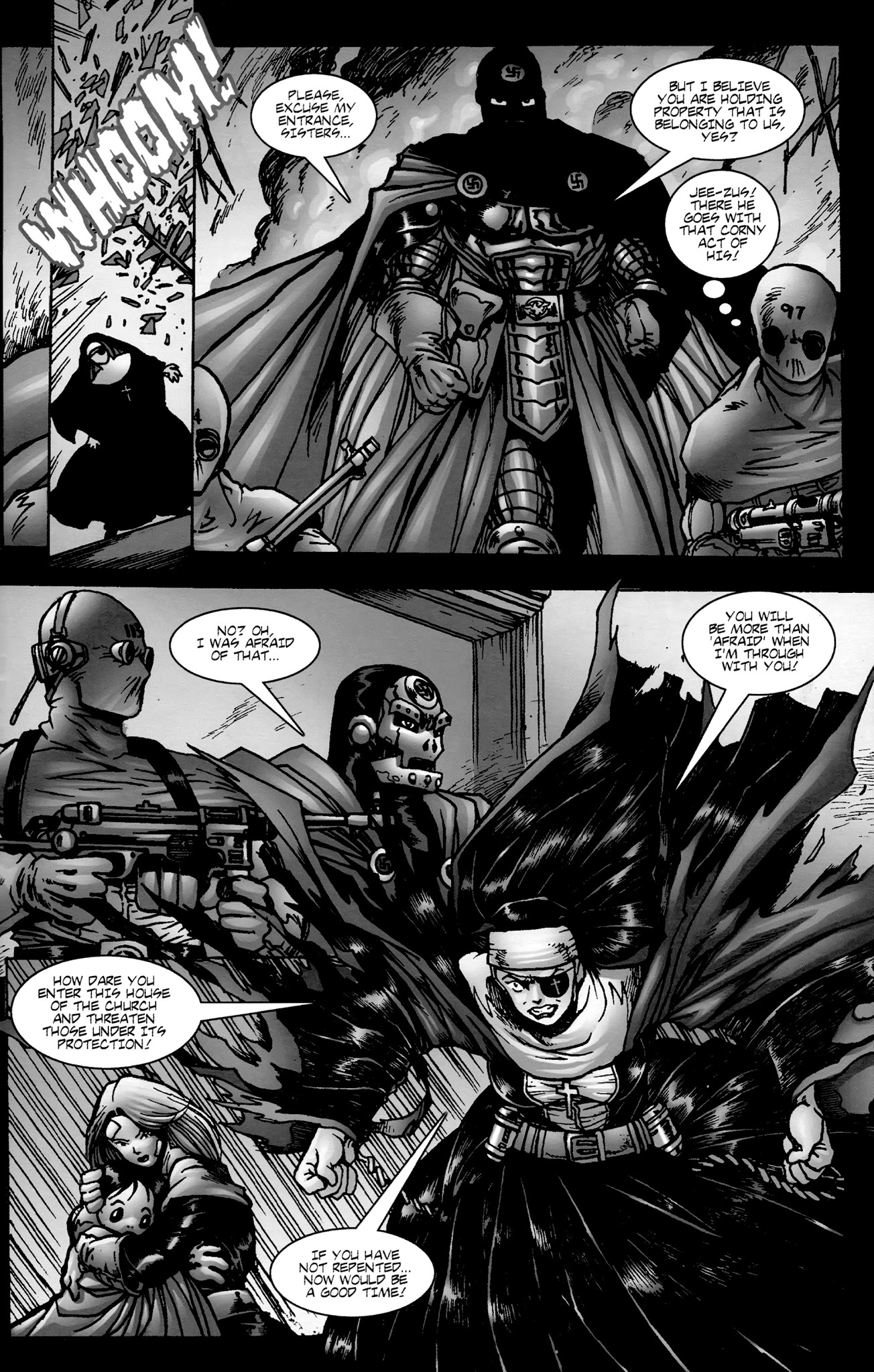 Read online Warrior Nun Areala (1999) comic -  Issue #18 - 19