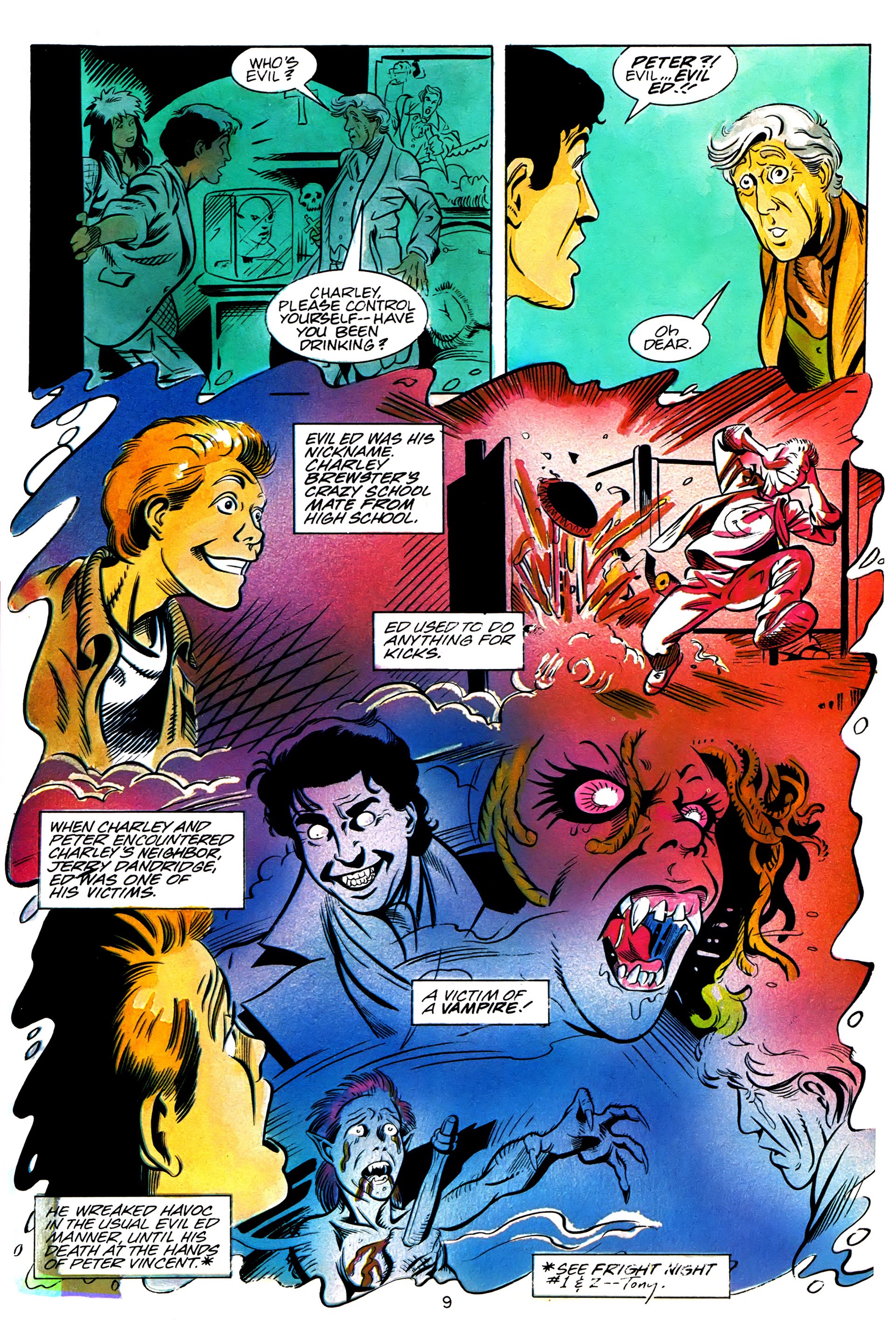 Read online Fright Night (1988) comic -  Issue #8 - 11